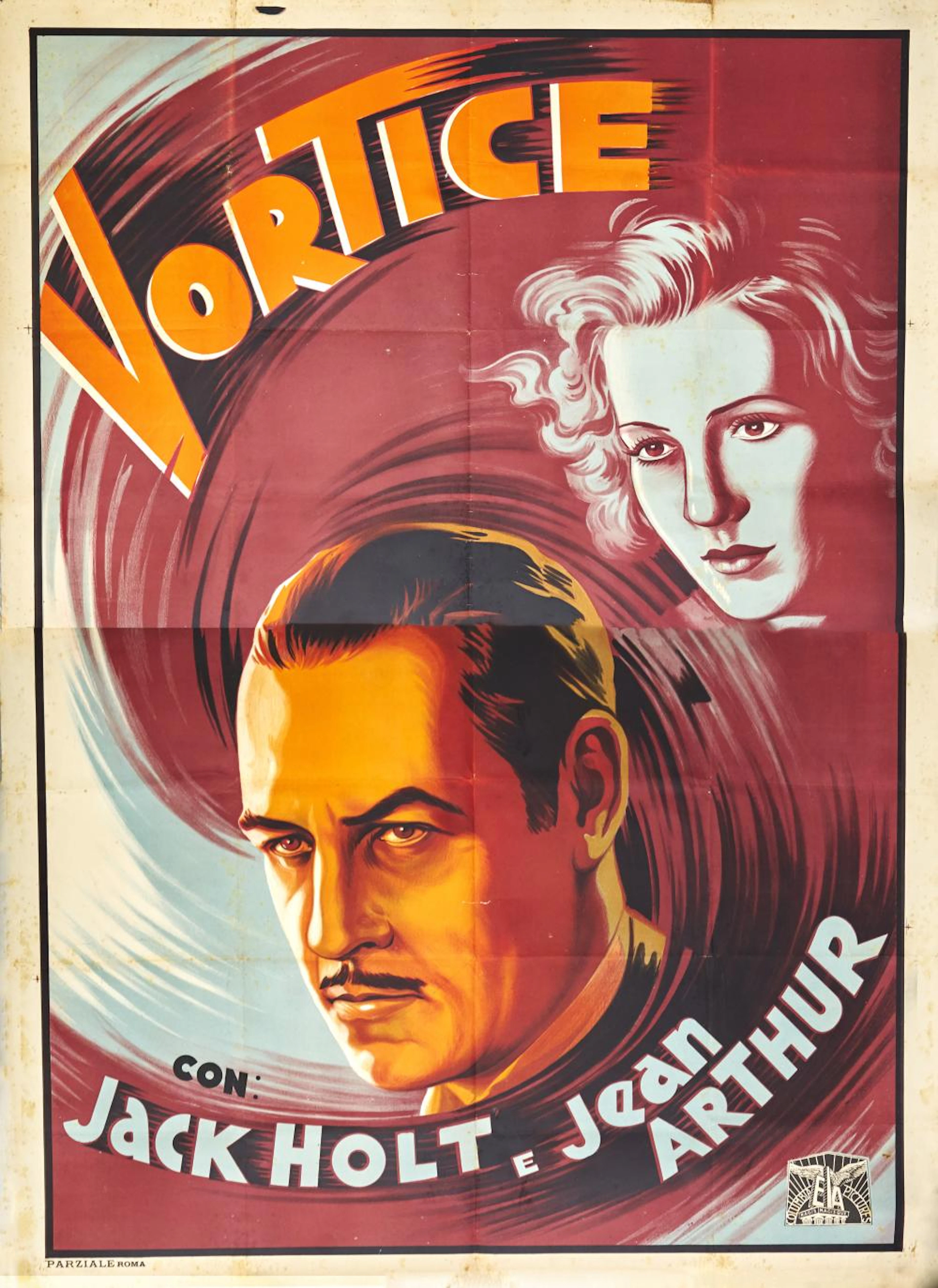 'VORTICE' CON JEAN ARTHUR 'Whirlpool' starring Jean Arthur