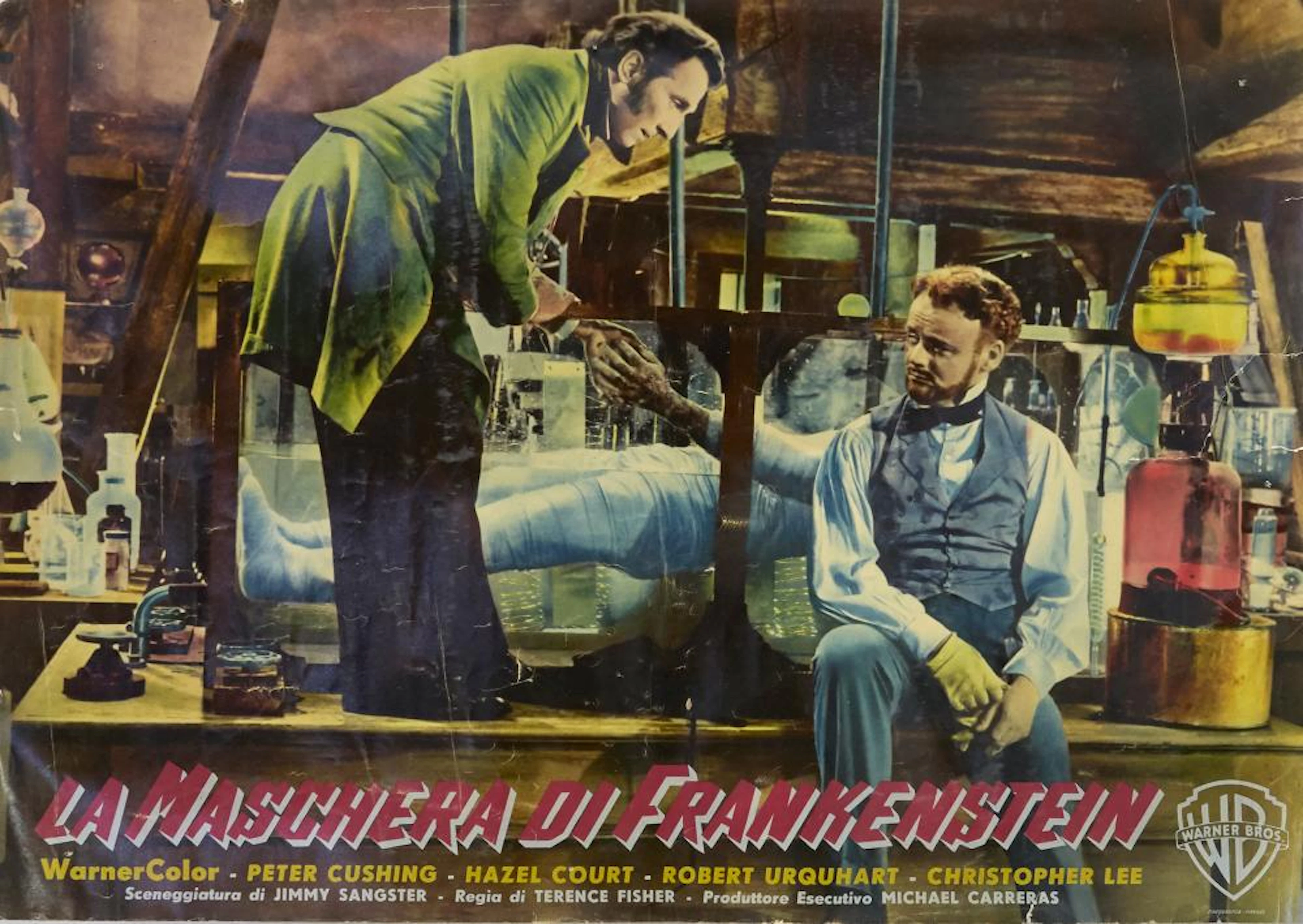 FOTOBUSTE PER 'LA MASCHERA DI FRANKENSTEIN' CON PETER...