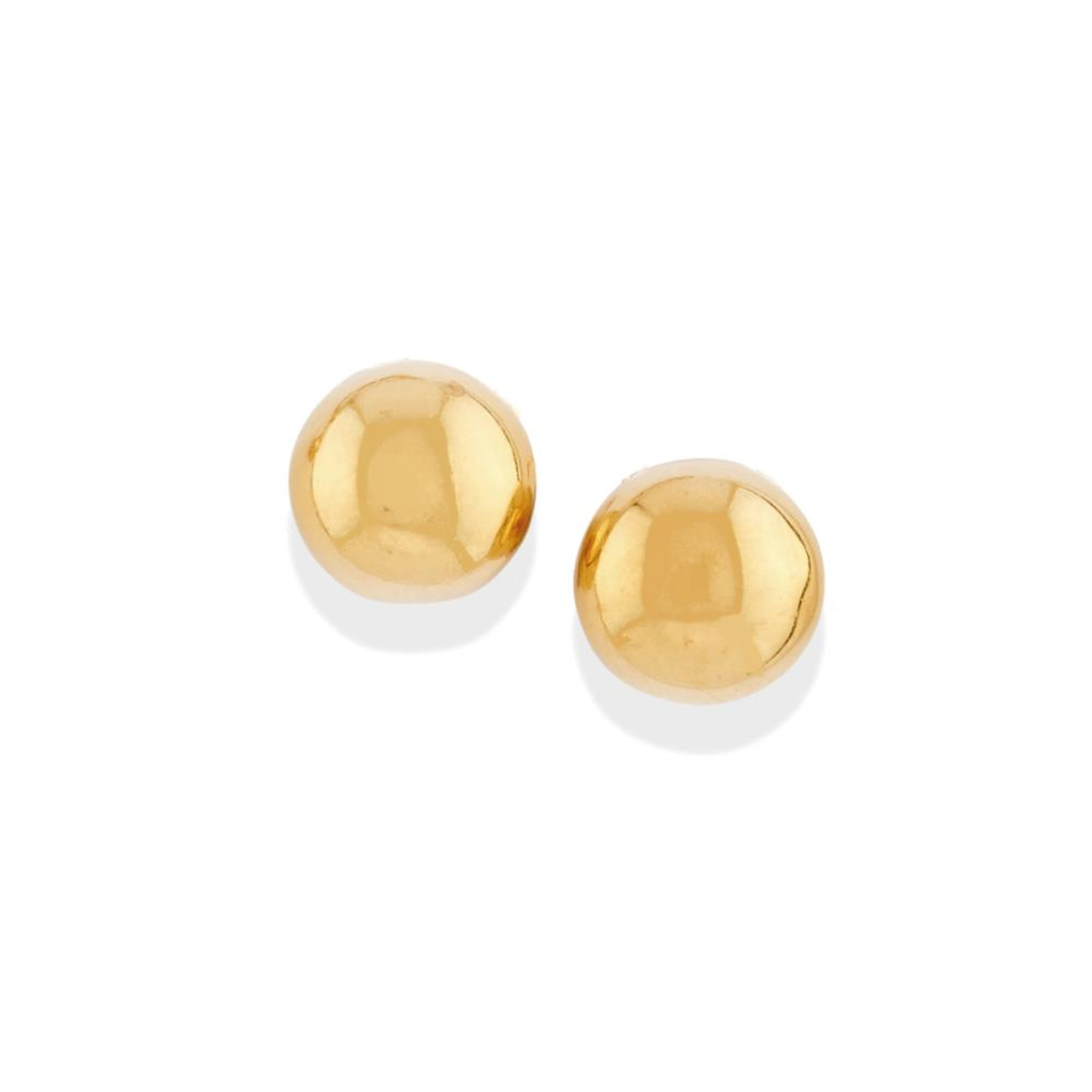 PAIR OF 18K YELLOW GOLD EARRINGS, POMELLATO