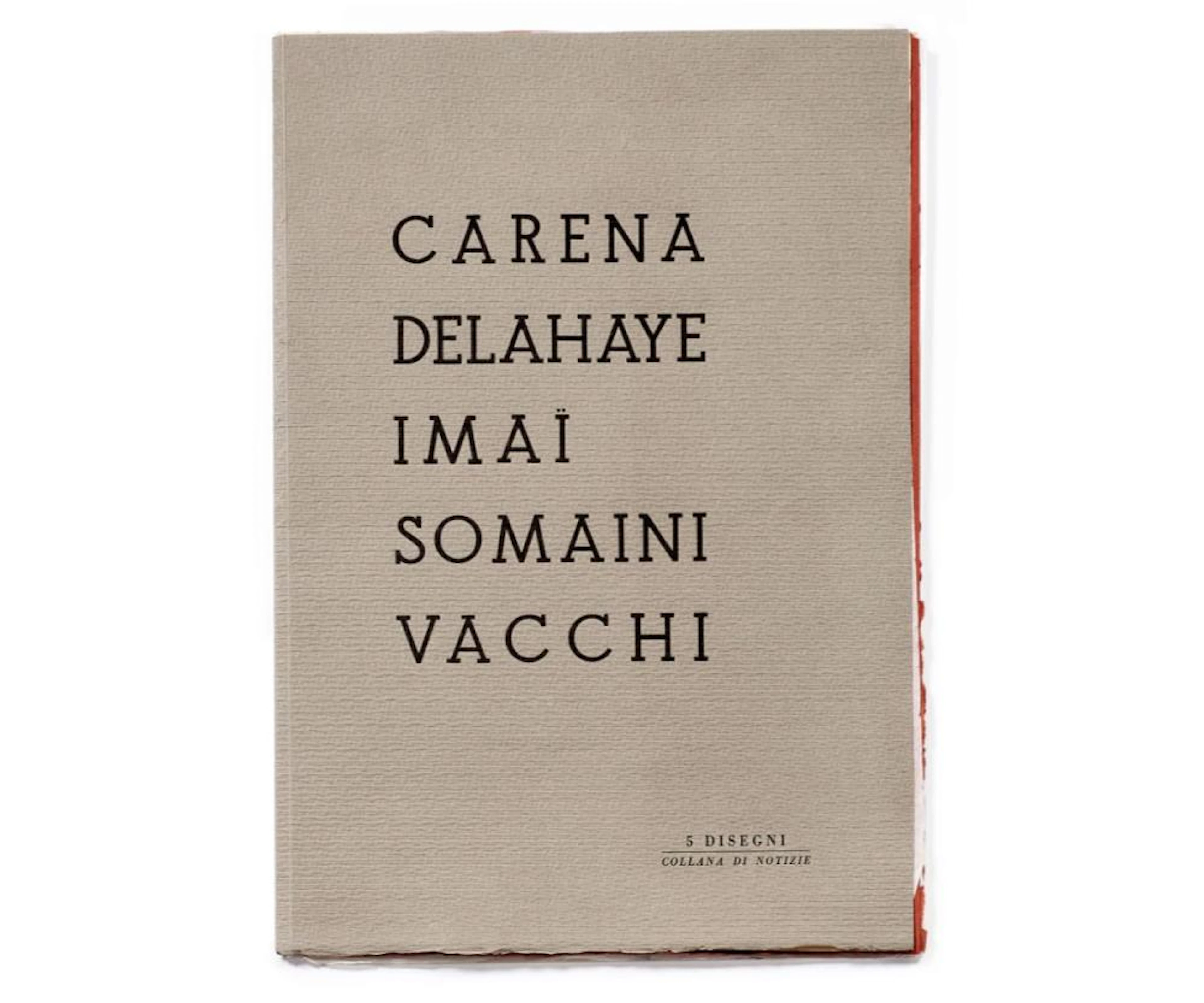 AUTORI VARI Folder 'Cinque disegni' Collana di Notizie 1958
