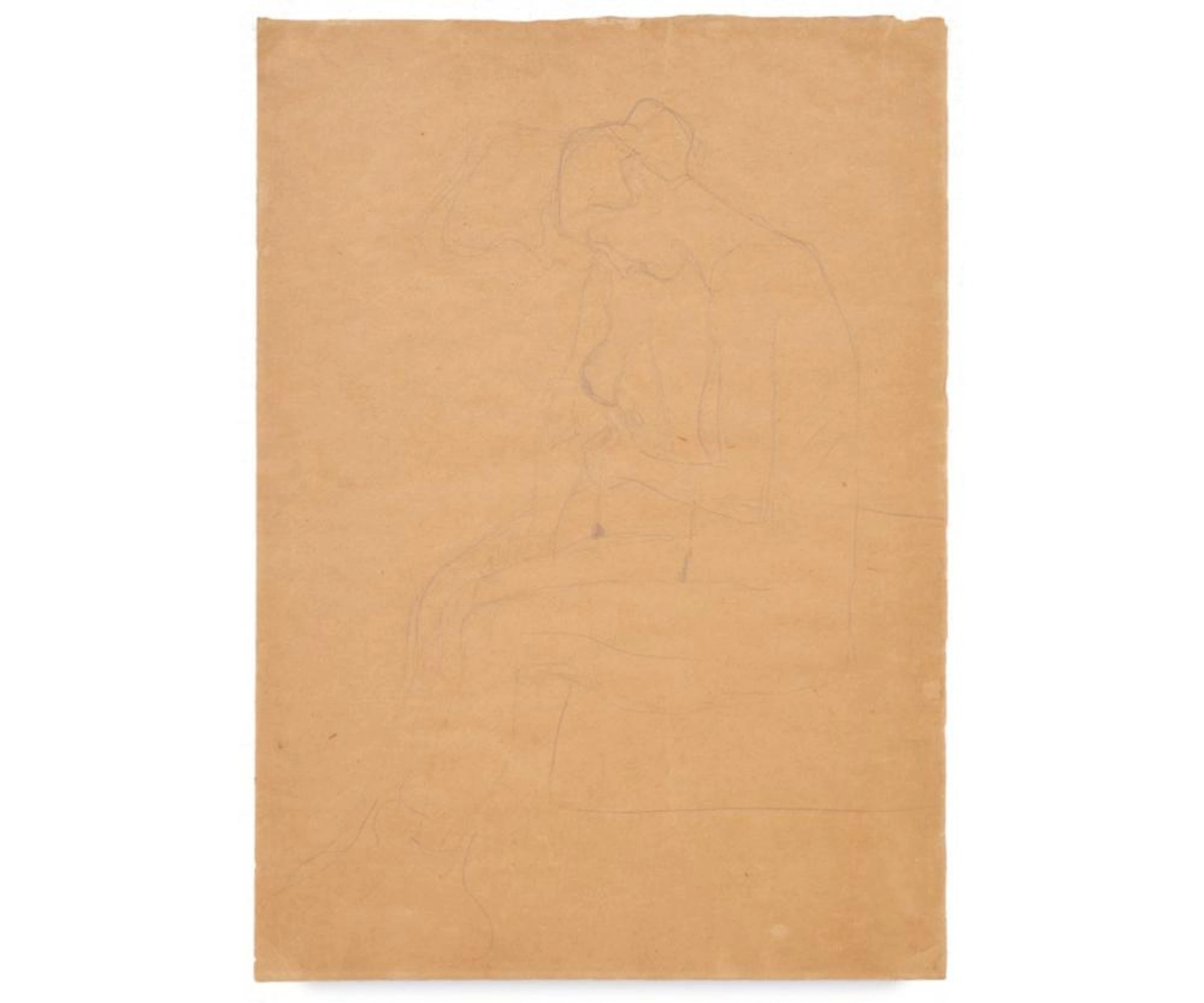 GUSTAV KLIMT 1862-1918 Zwei sitzende Freundinnen nach links 1904 ca.