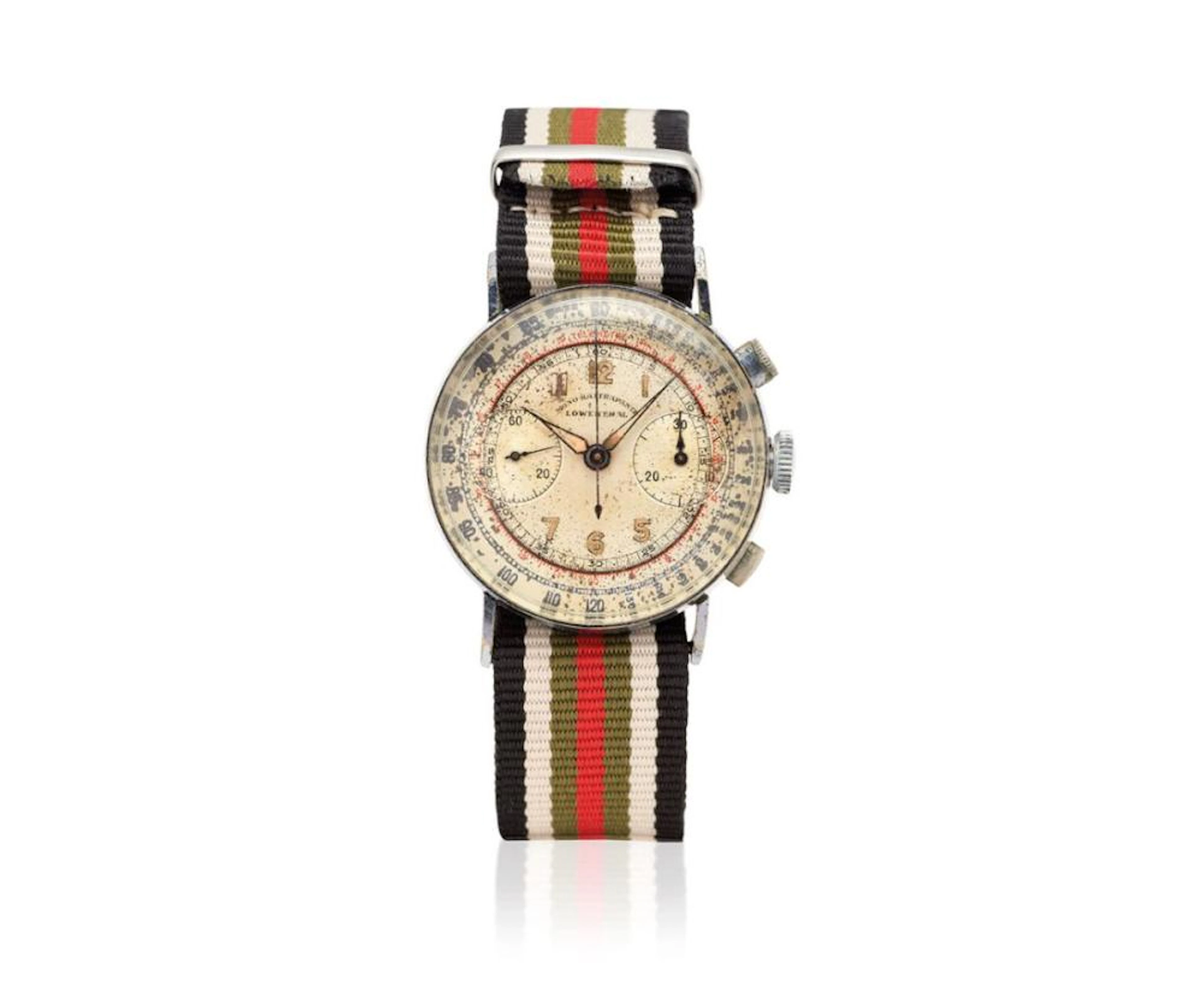 LOWENTHAL "4T" MONO-RATTRAPANTE CHRONOGRAPH, 30s