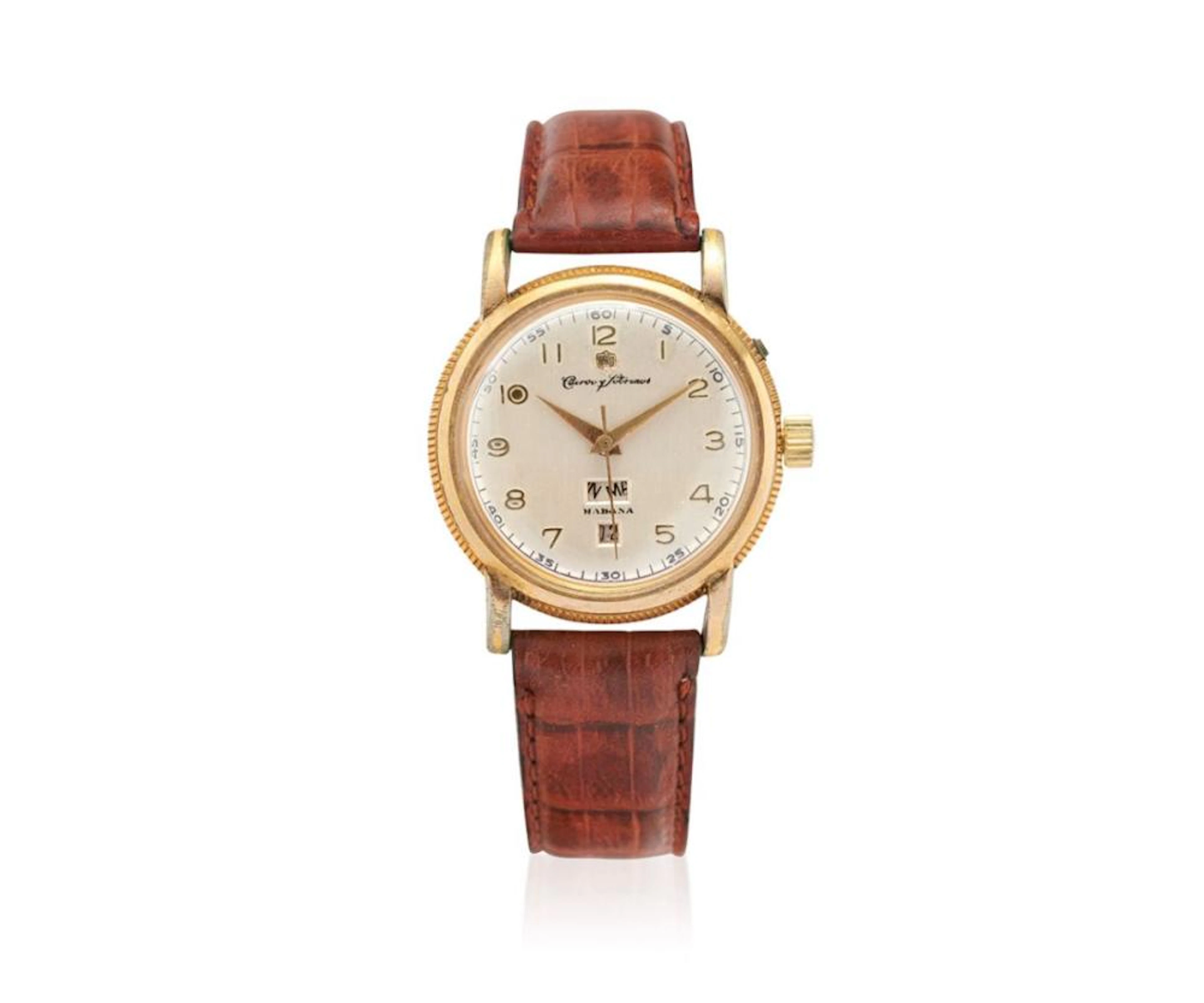 CUERVO Y SOBRINOS AUTOMATIC WITH CALENDARS, 50s