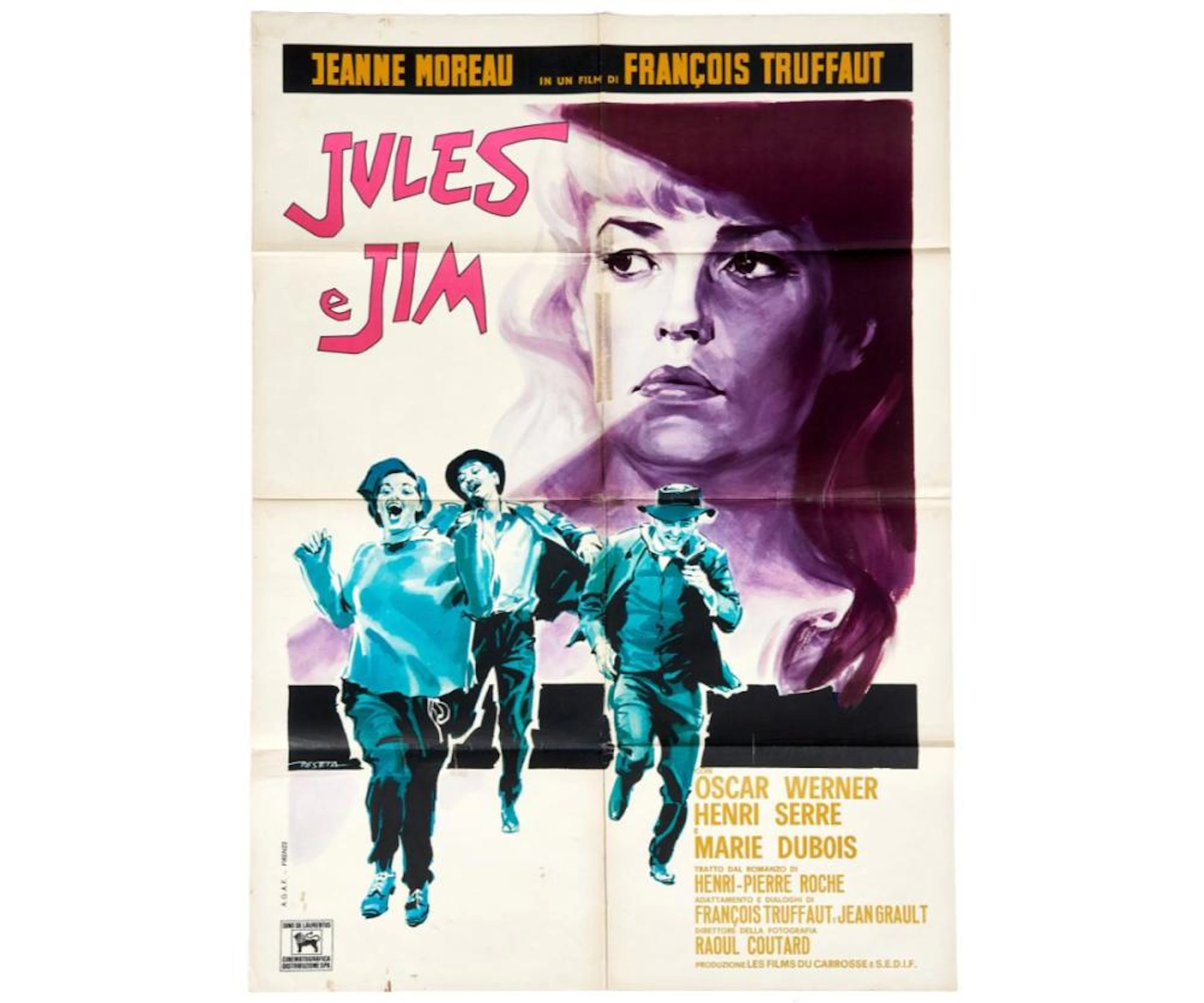 ENRICO DE SETA 1908-2008 'Jules e Jim' regia di François Truffaut