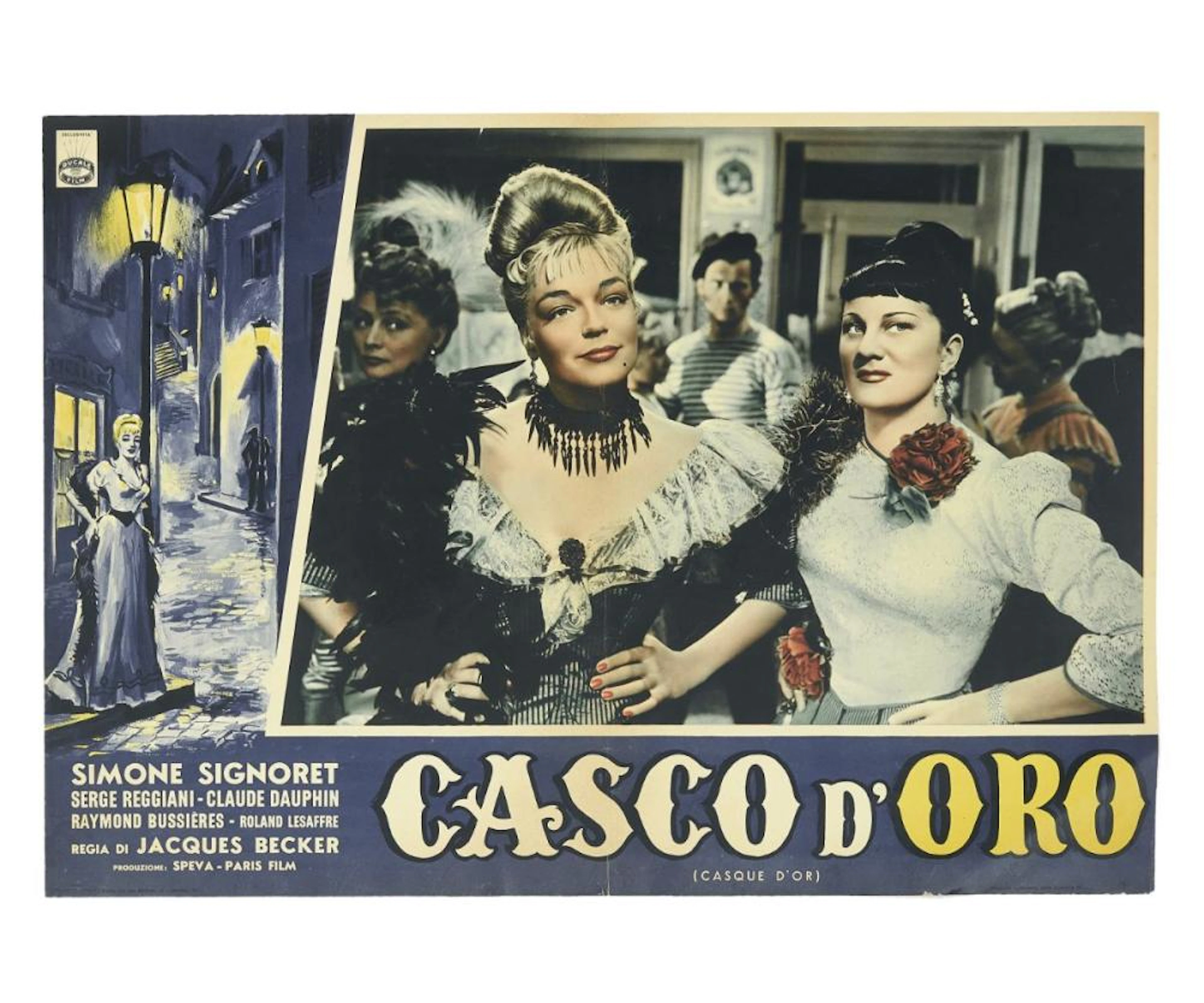 FOTOBUSTE PER 'CASCO D'ORO' CON SIMONE SIGNORET 1955...