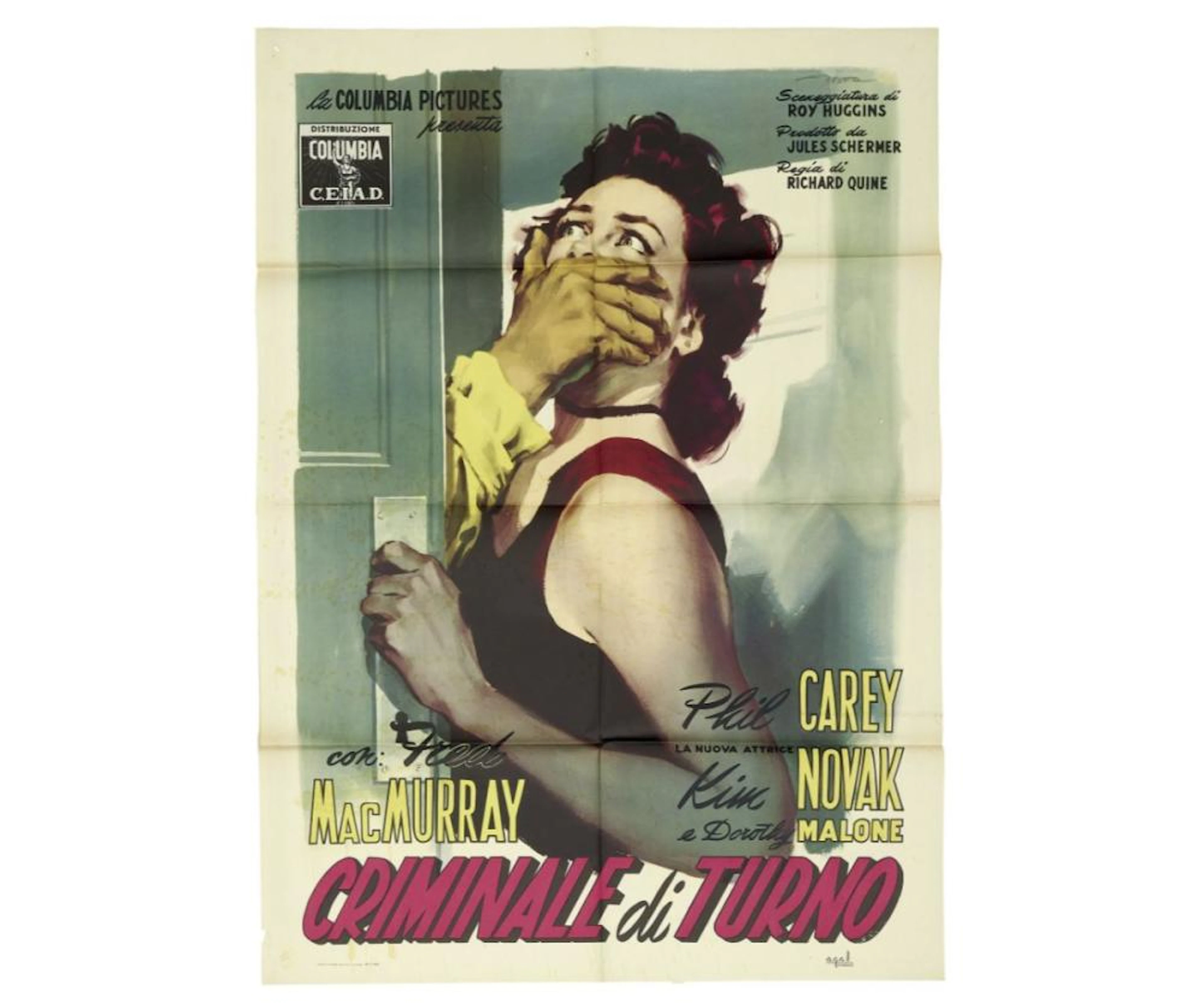 ENRICO DE SETA 1908-2008 'Criminale di turno' con Kim...