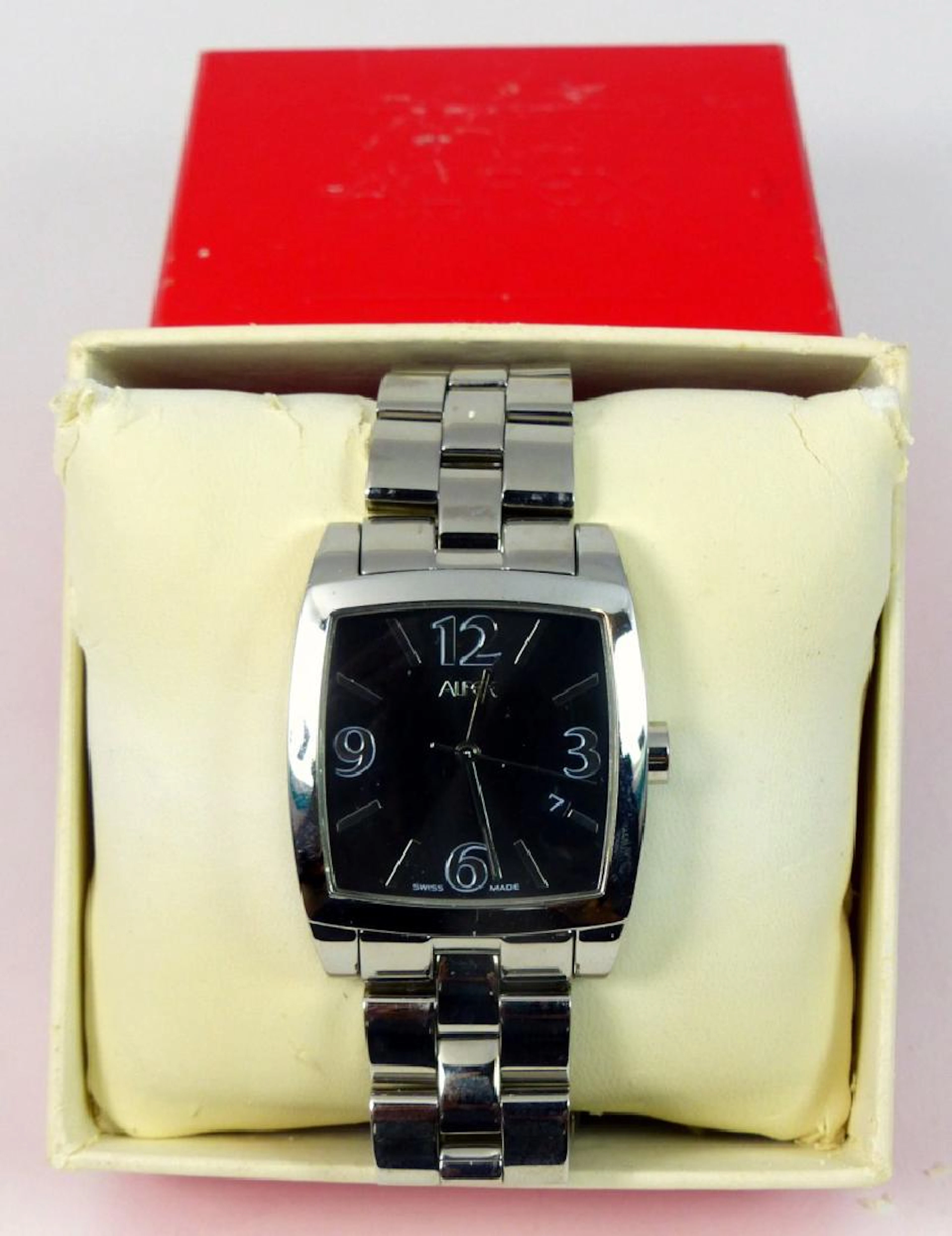 Alfex stainless steel wrist watch