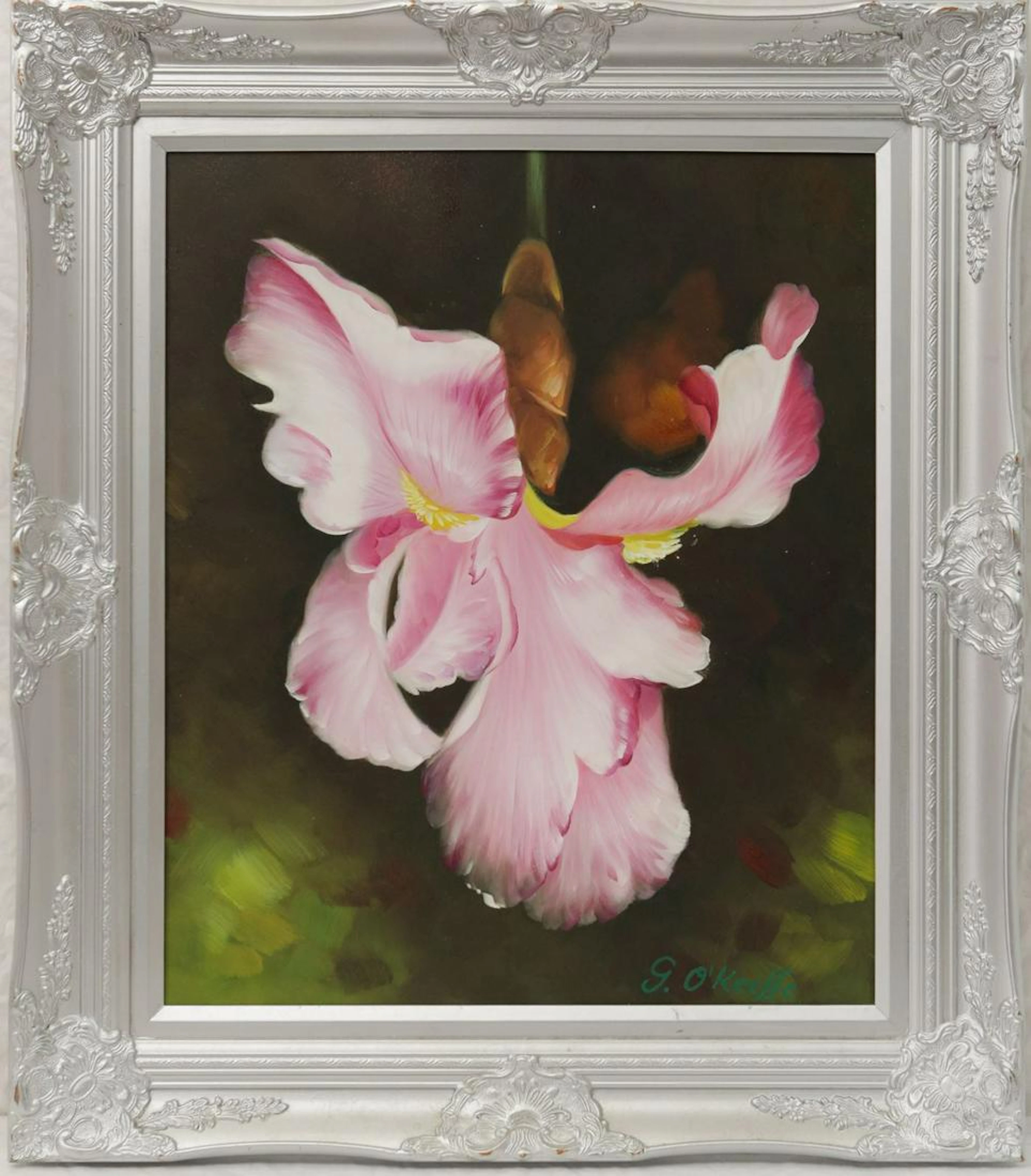 AFTER GEORGIA O'KEEFFE OIL PAINTING ON CANVAS