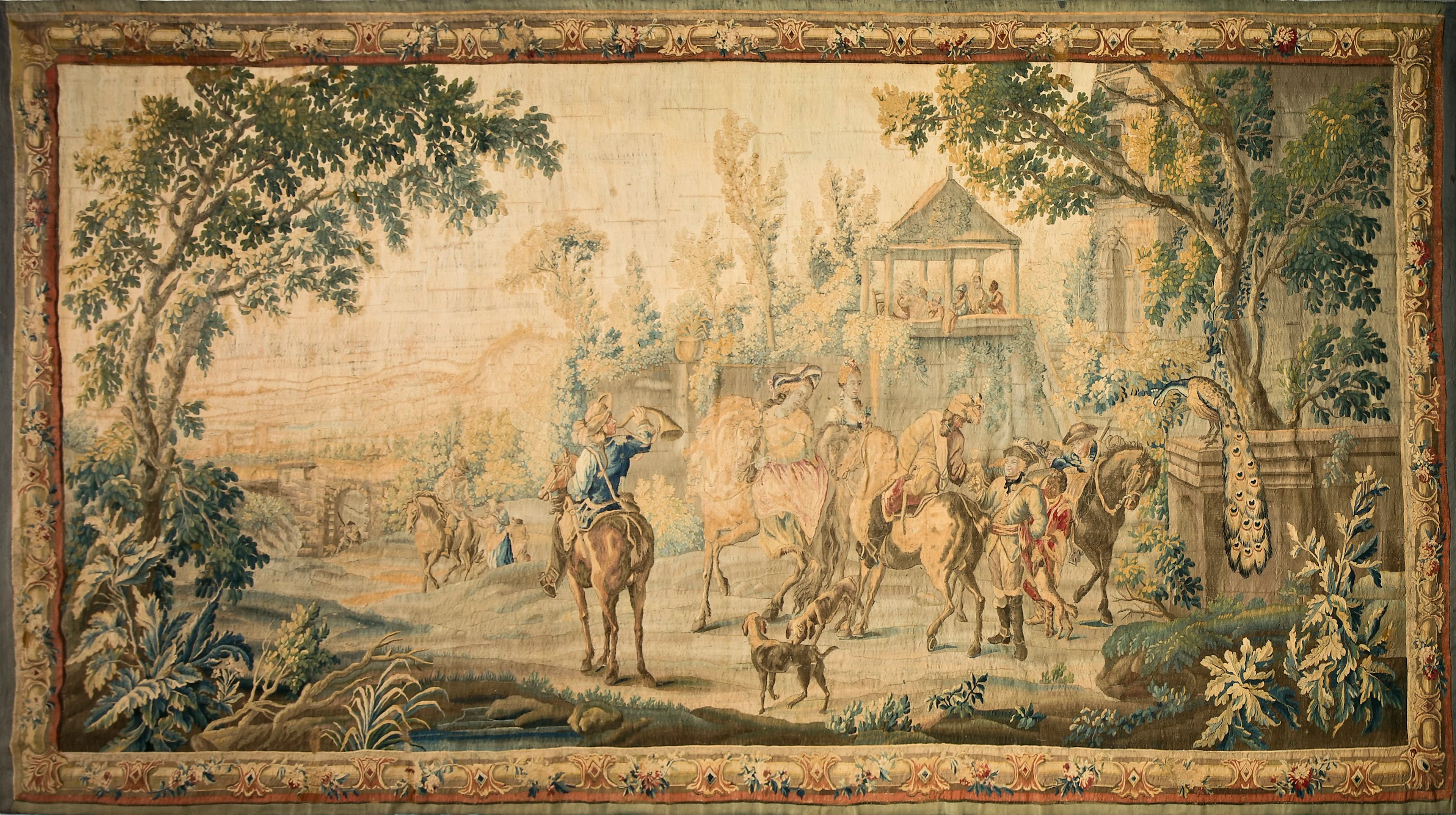 Attributed to the workshop of Léonard Roby Activo en Aubusson circa