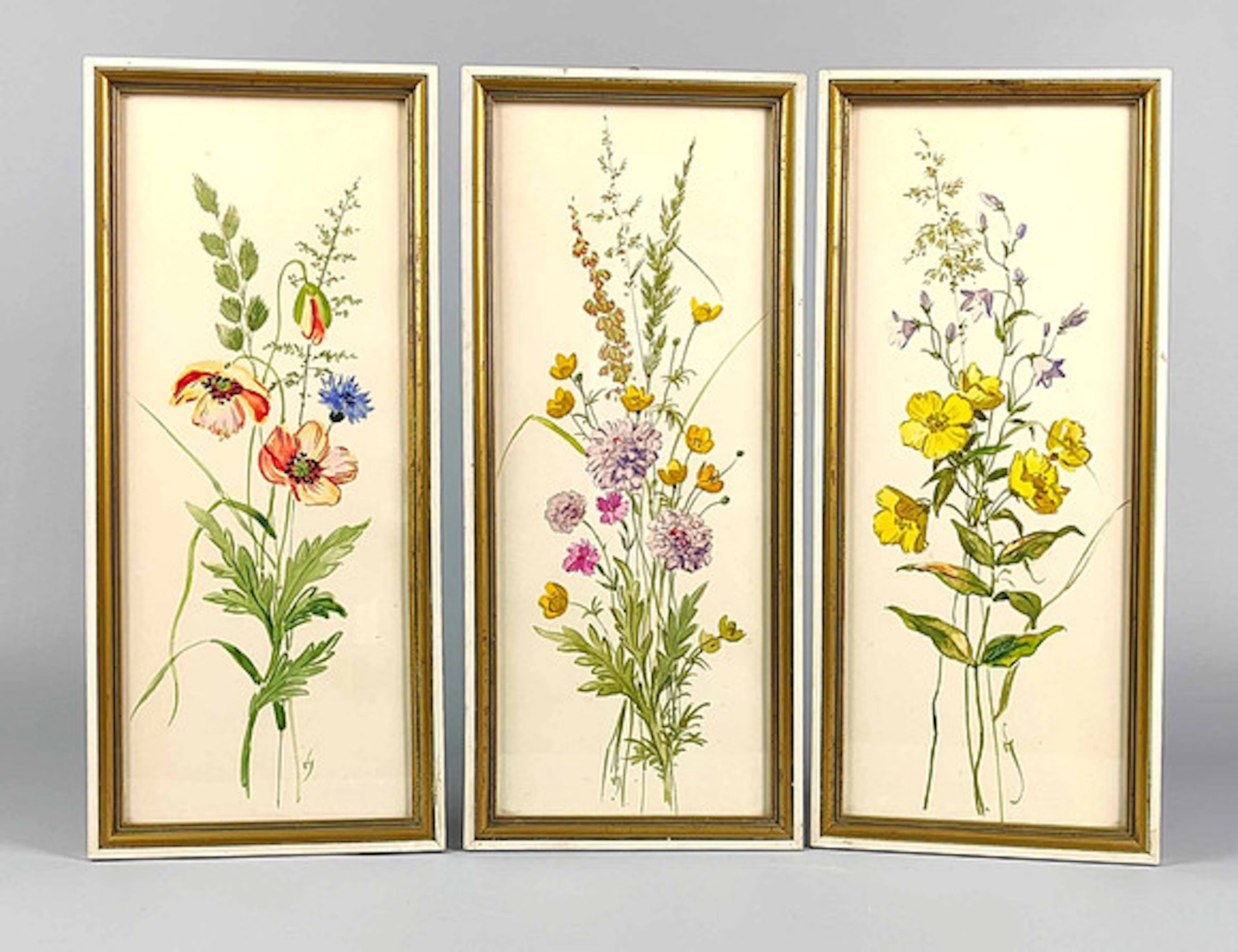 ÄNG BLOMMOR TRILOGI, monogrammed.