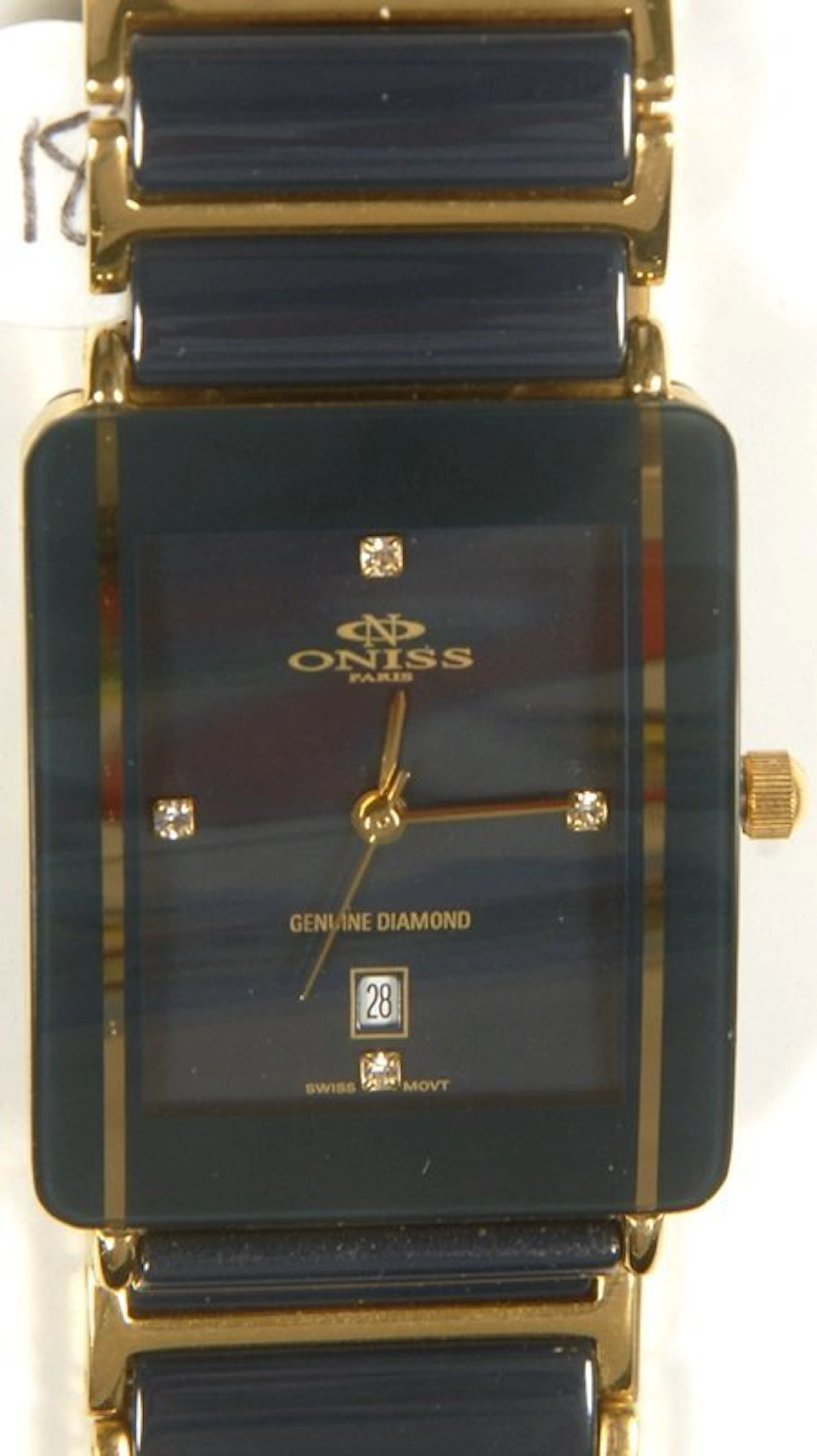 French oniss mens wrist watch