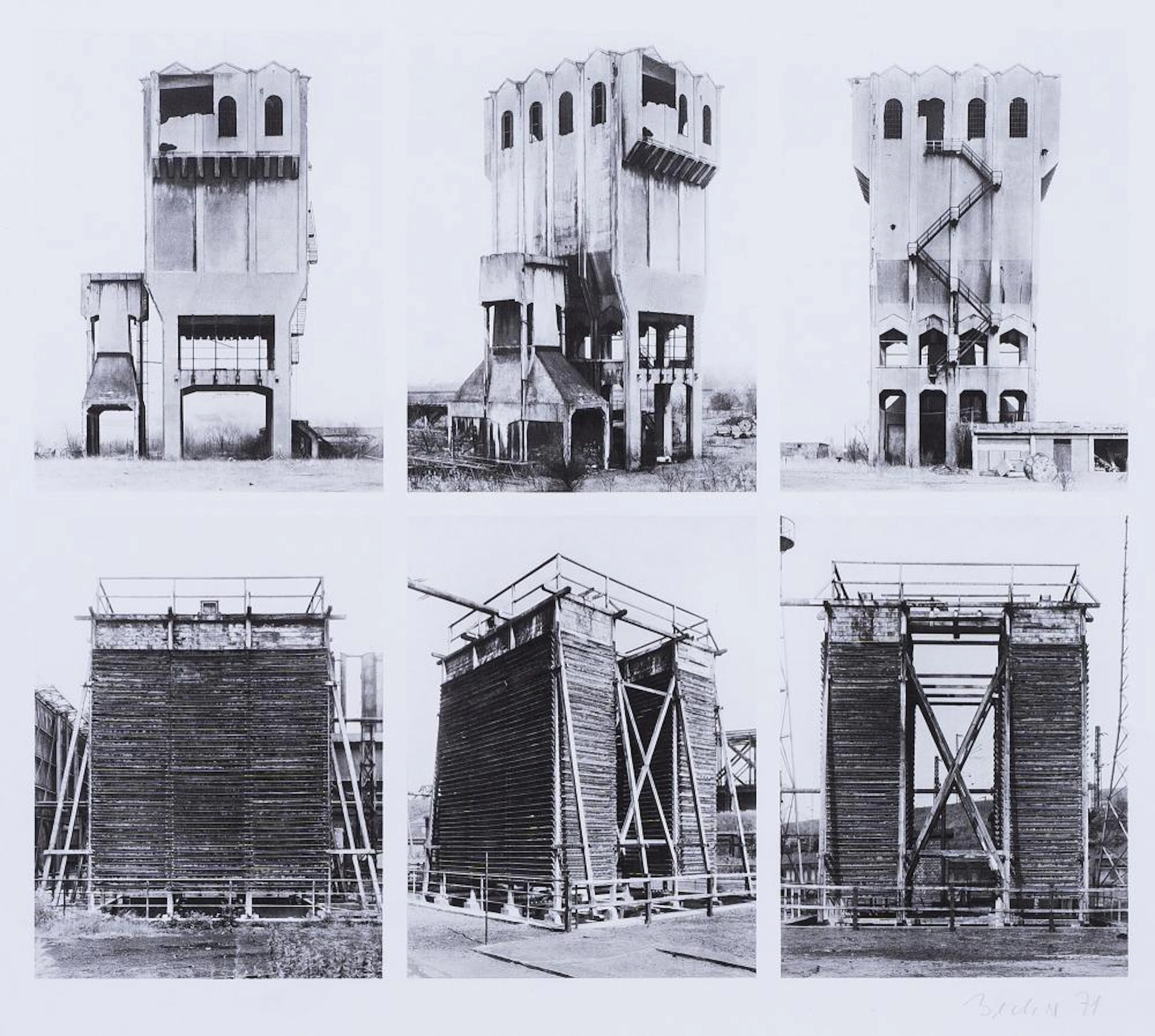 Bernd und Hilla Becher Coal Bunker and.
