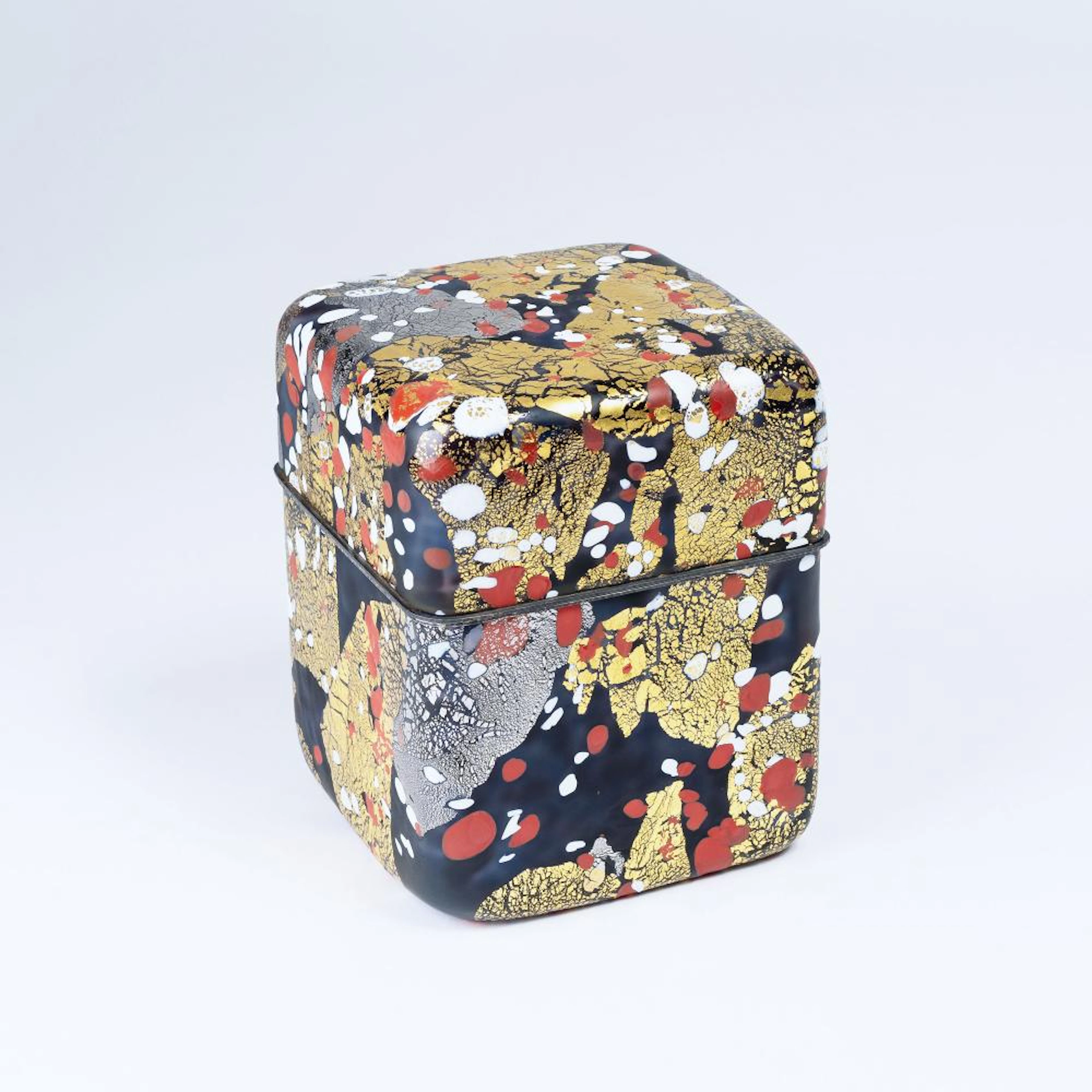 Kyohei Fujita (Tokyo 1921 - Chiba 2004). Glas-Box Kazaribako.