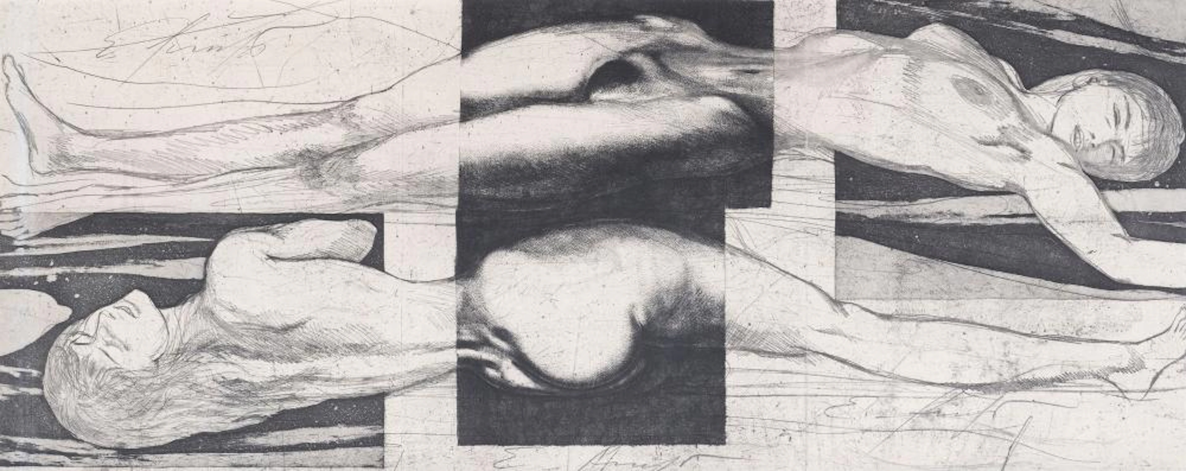 Ernst Fuchs (Wien 1930 - Wien 2015). Eva Triptychon.