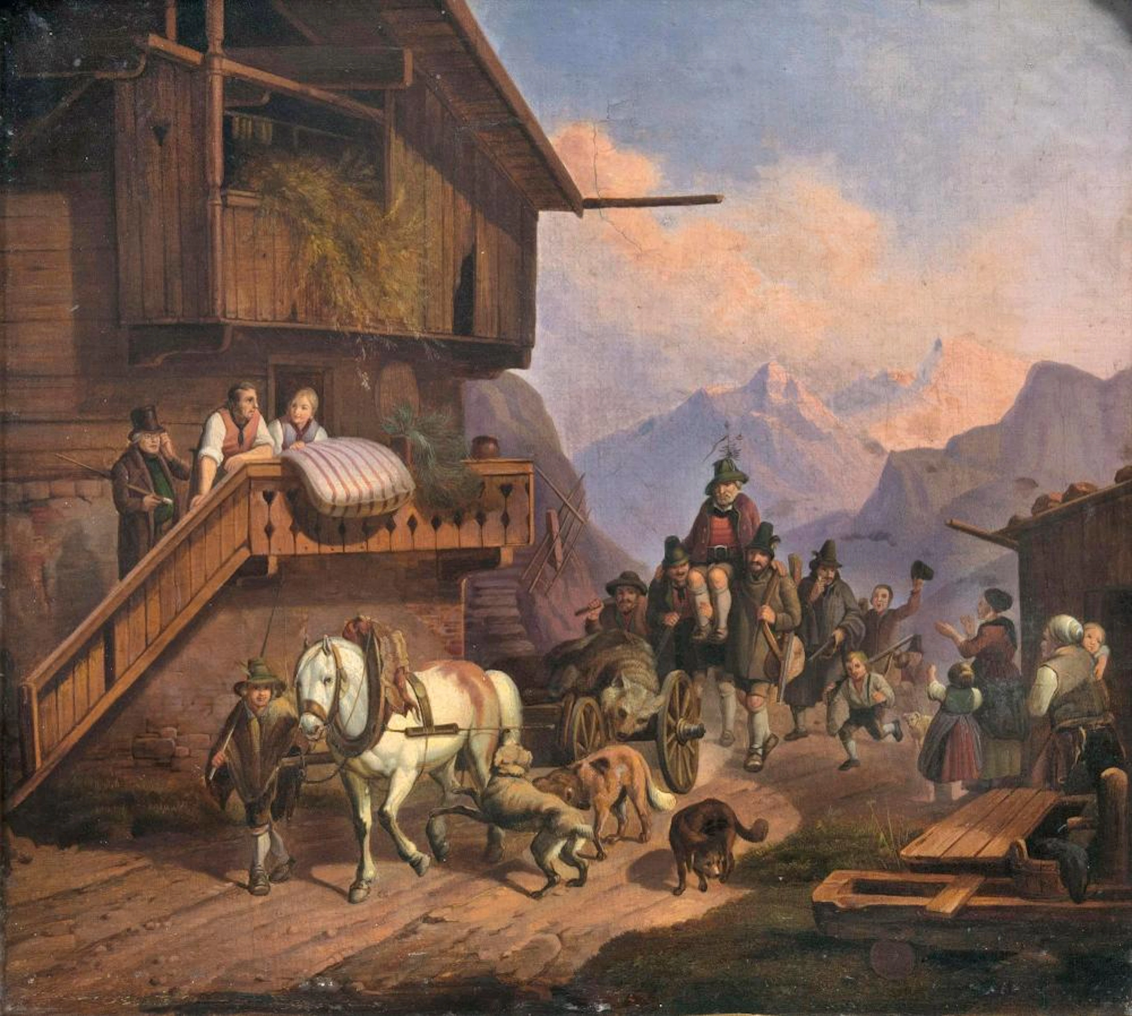 Heinrich Bürkel (Pirmasens 1802 - München 1869)