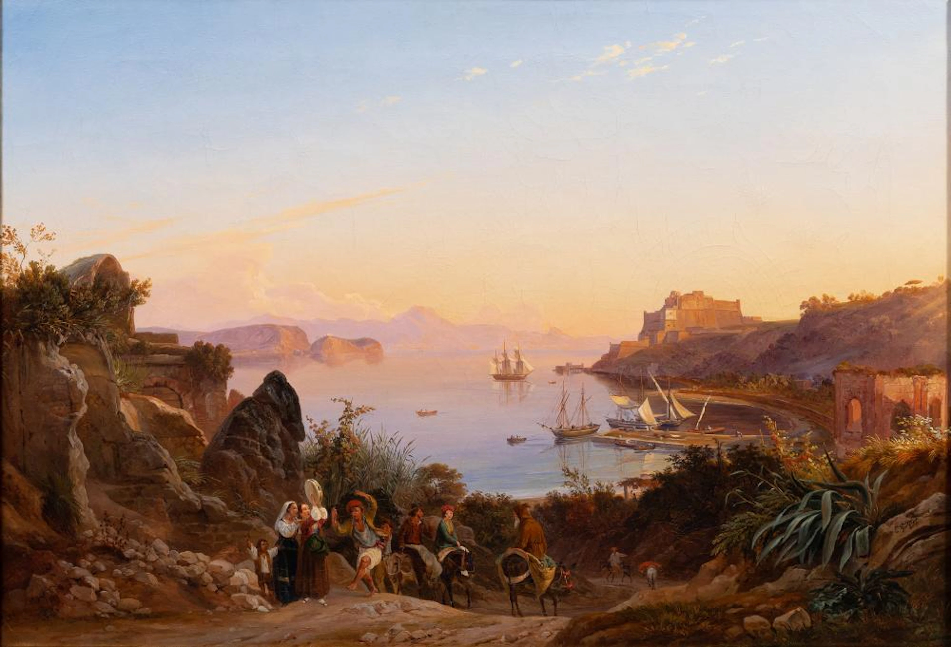 Carl Wilhelm Götzloff (Dresden 1799 - Neapel 1866)