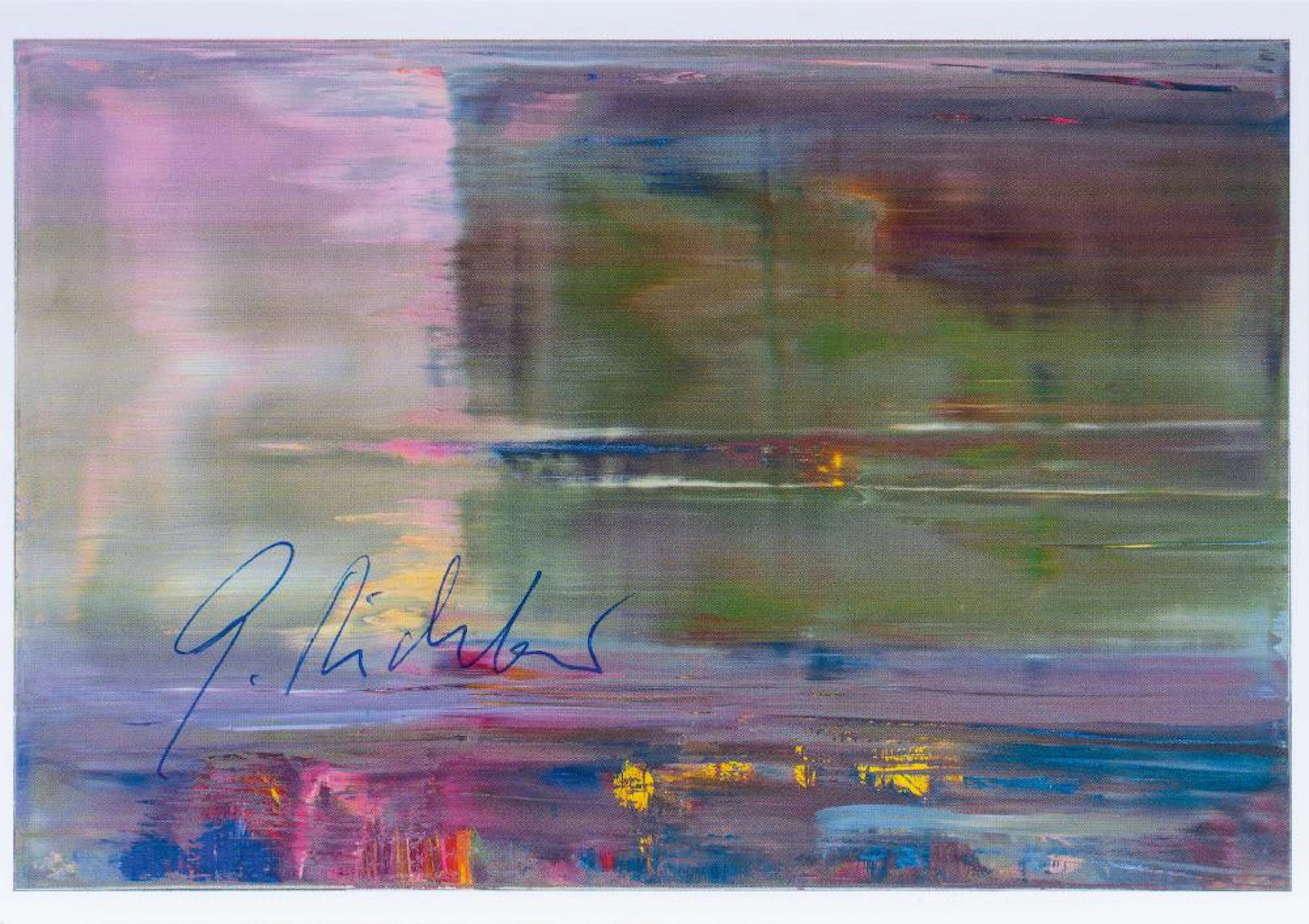 Gerhard Richter (Dresden 1932). Abstract painting.