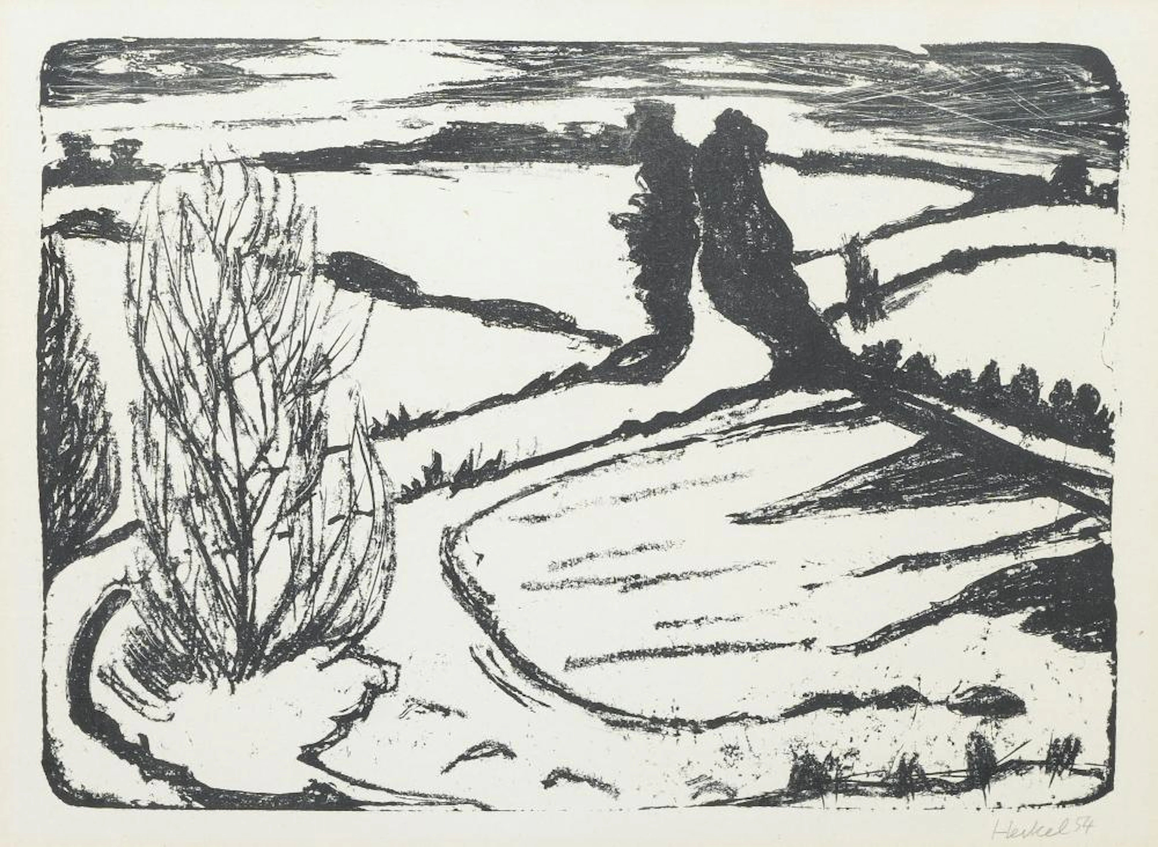 Erich Heckel (Döbeln 1883 - Radolfzell/Bodensee 1970)