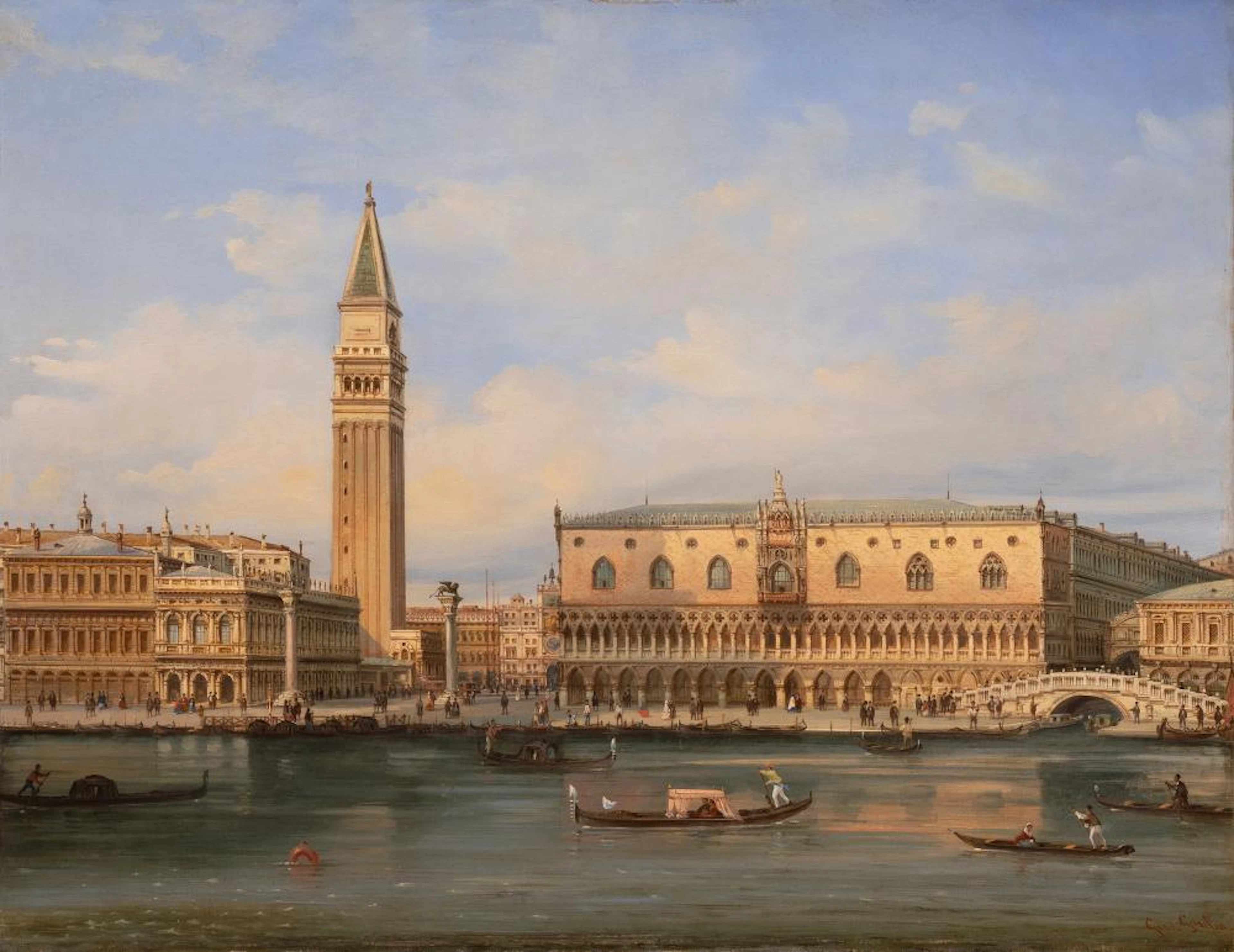 Giovanni Grubacs (Venedig 1829 - Pola 1919). Venice.
