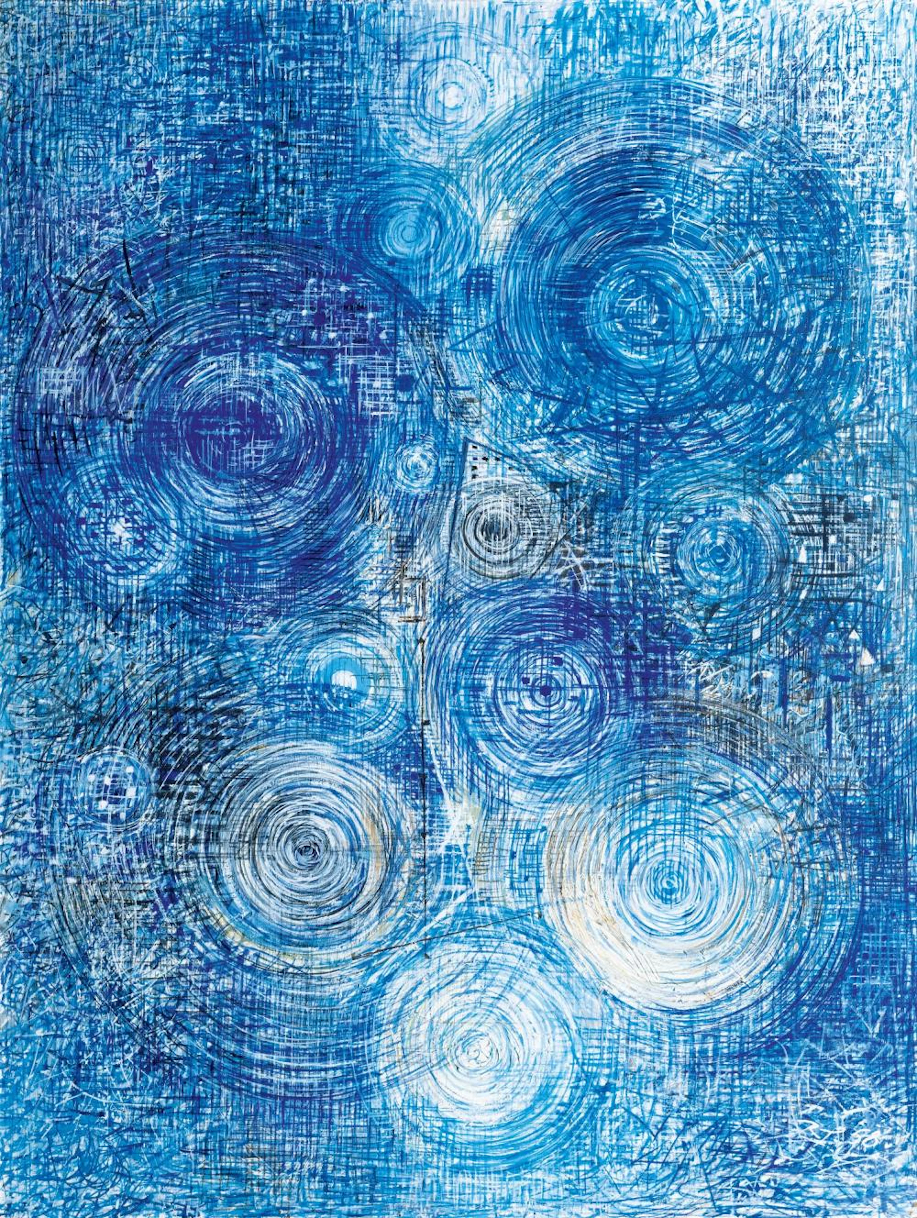 Rolf Retz-Schmidt (Stavanger 1928 - Hamburg 2006). Raummedium.