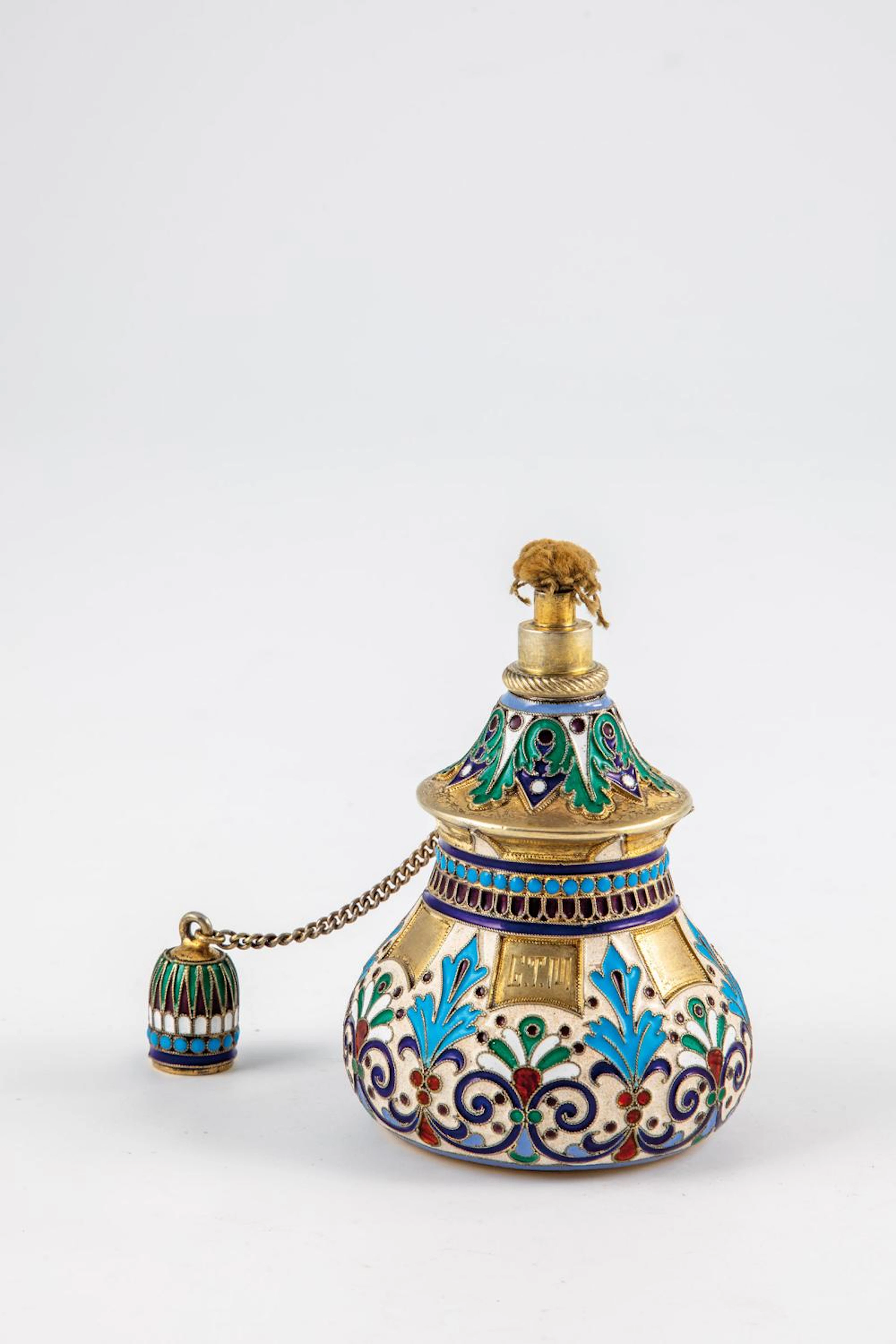 Cloisonné-Email Tisch-Zigarrenanzünder