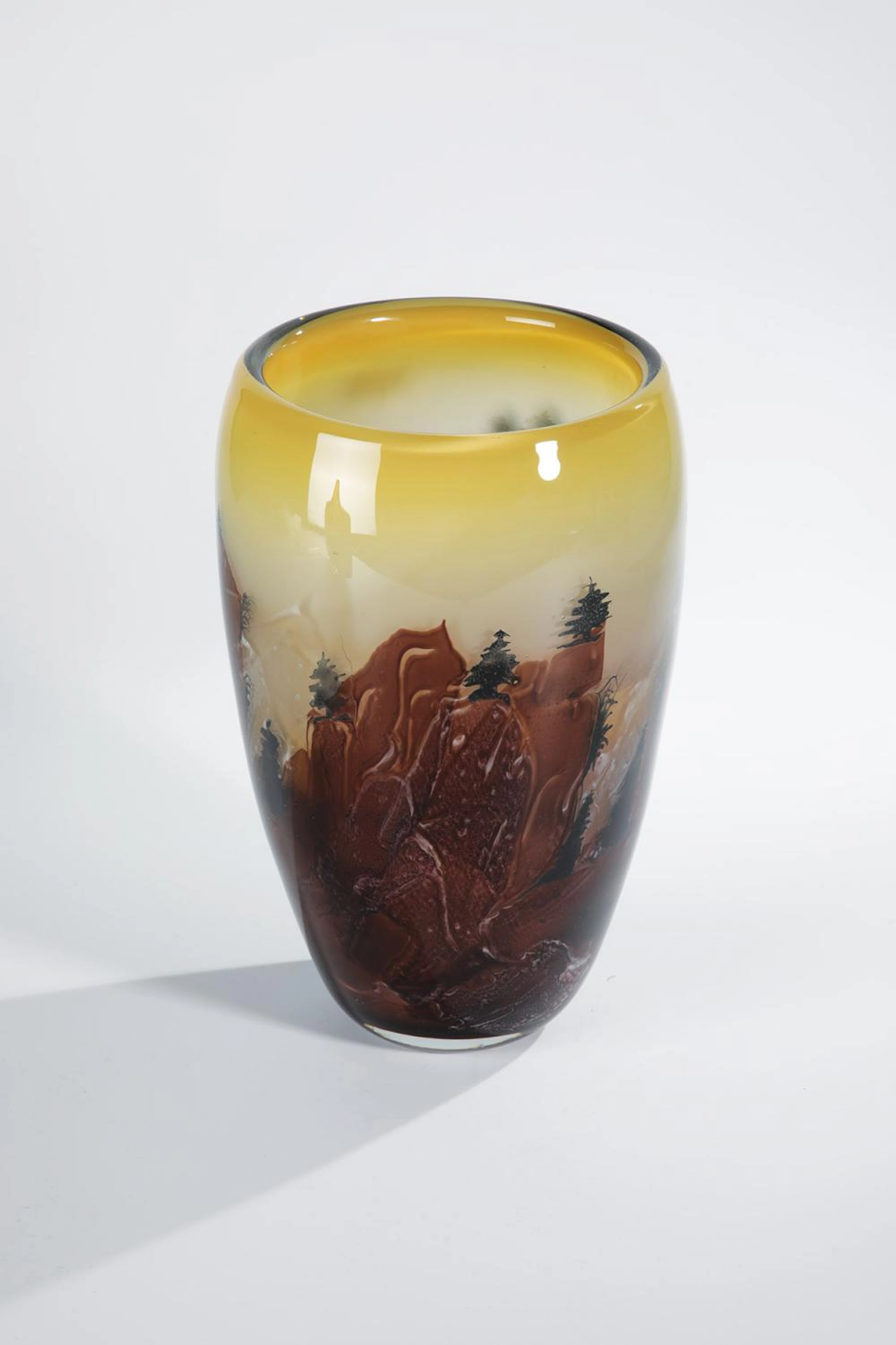 Vase ''Romantische Landschaft''