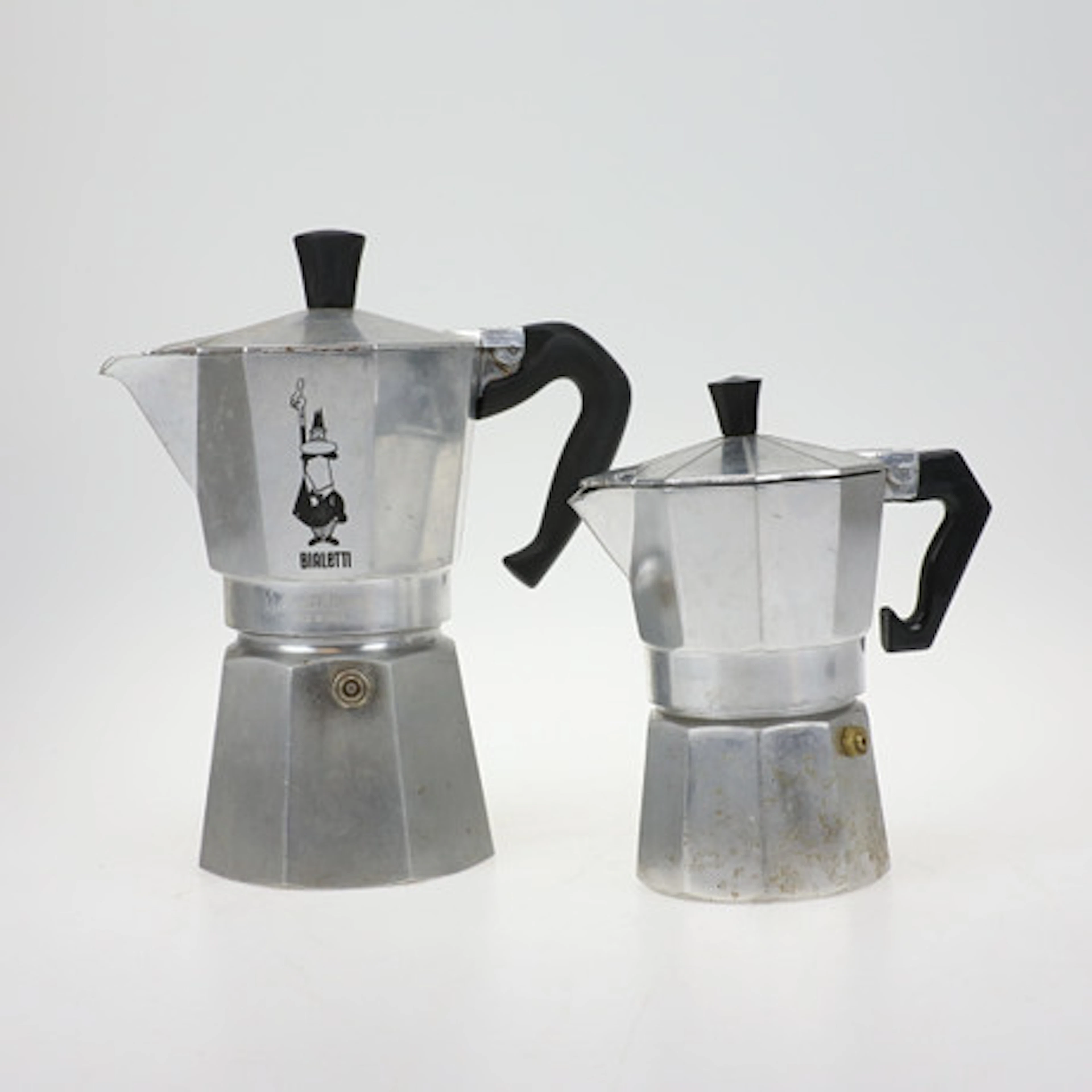 MOCKABRYGGARE, 2 st,Bl.a Bialetti.