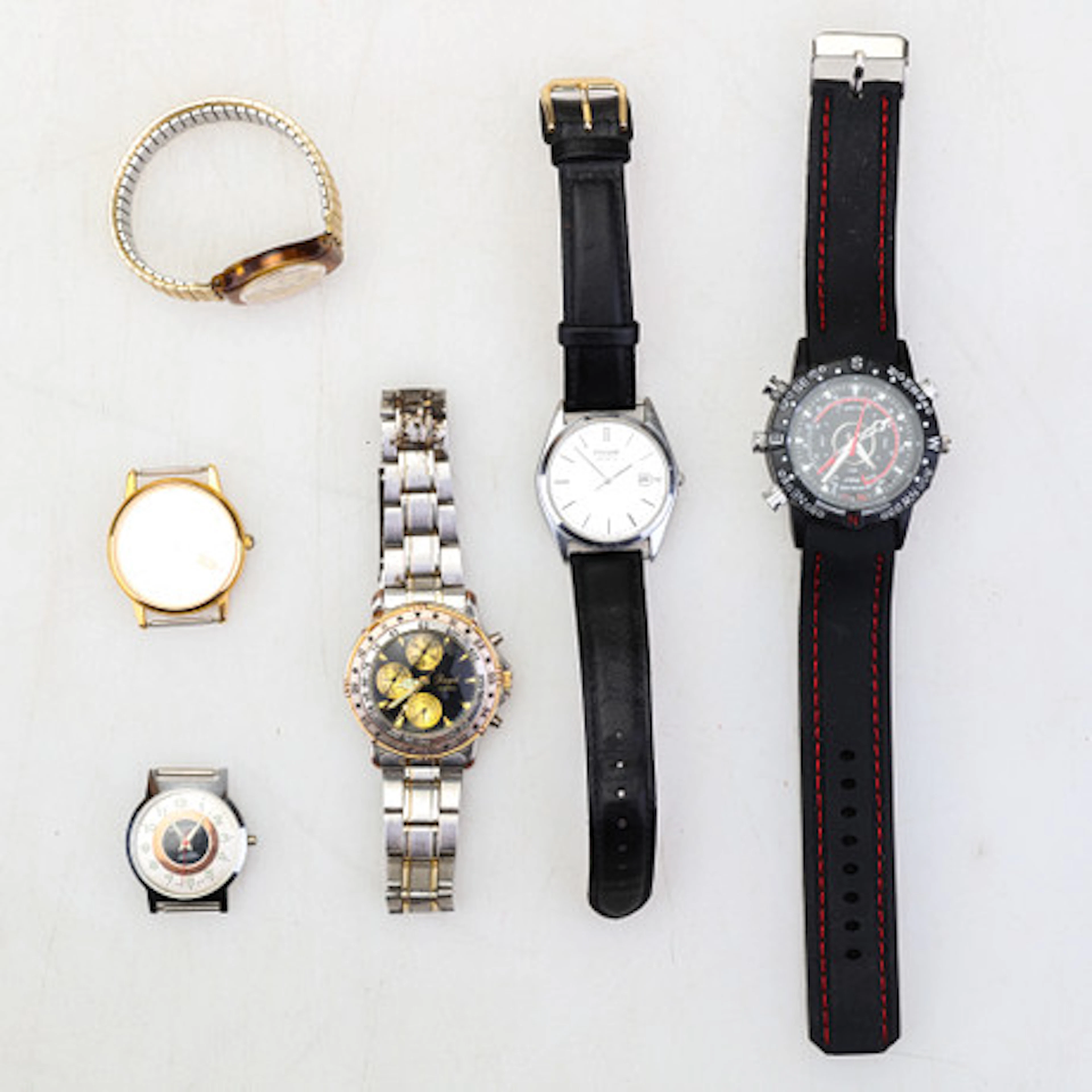 PARTI ARMBANDSUR, 6 st, bla Regal, Pulsar.