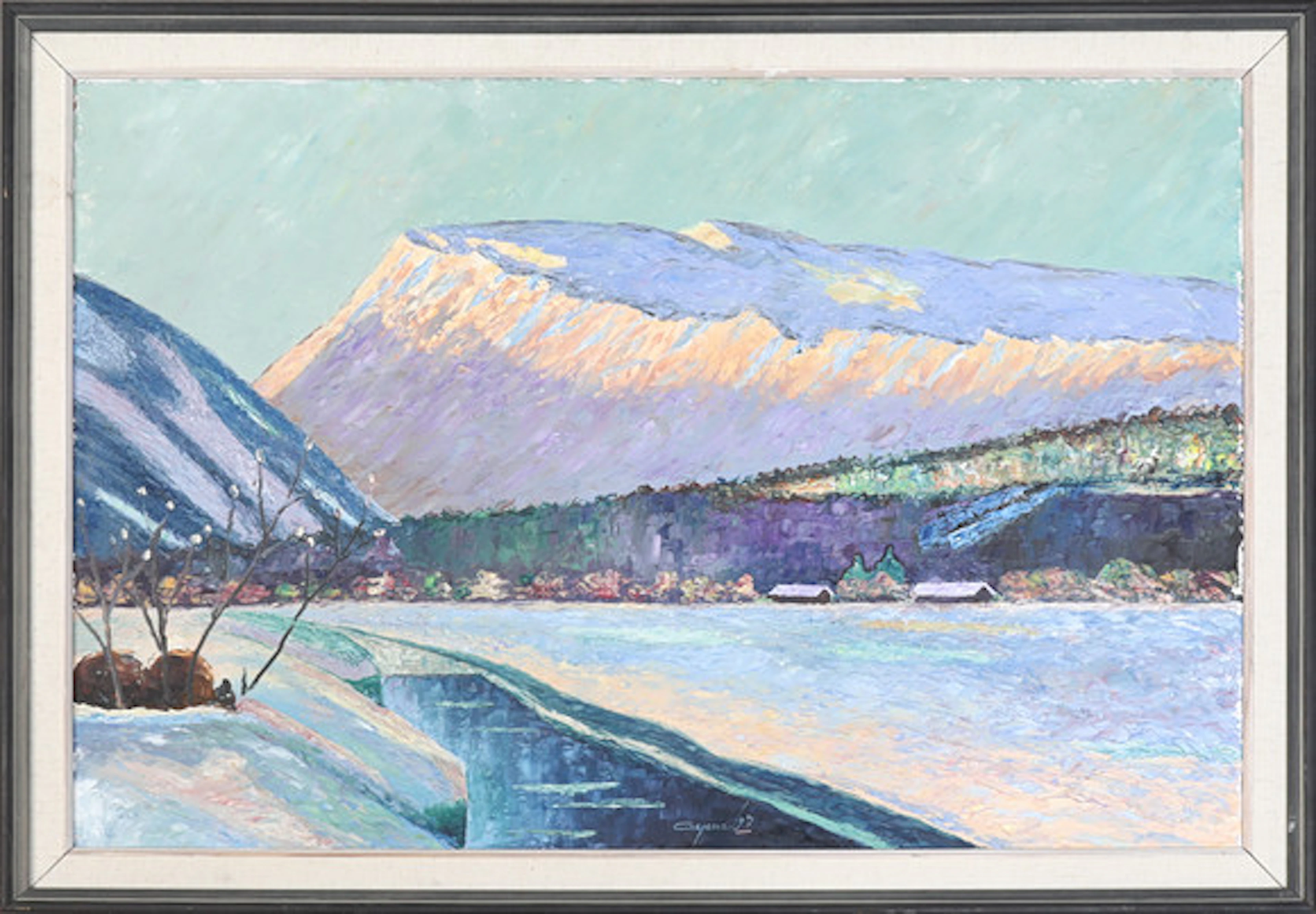 JAN SIGFRID ALFONS CARLSSON. Olja på pannå…