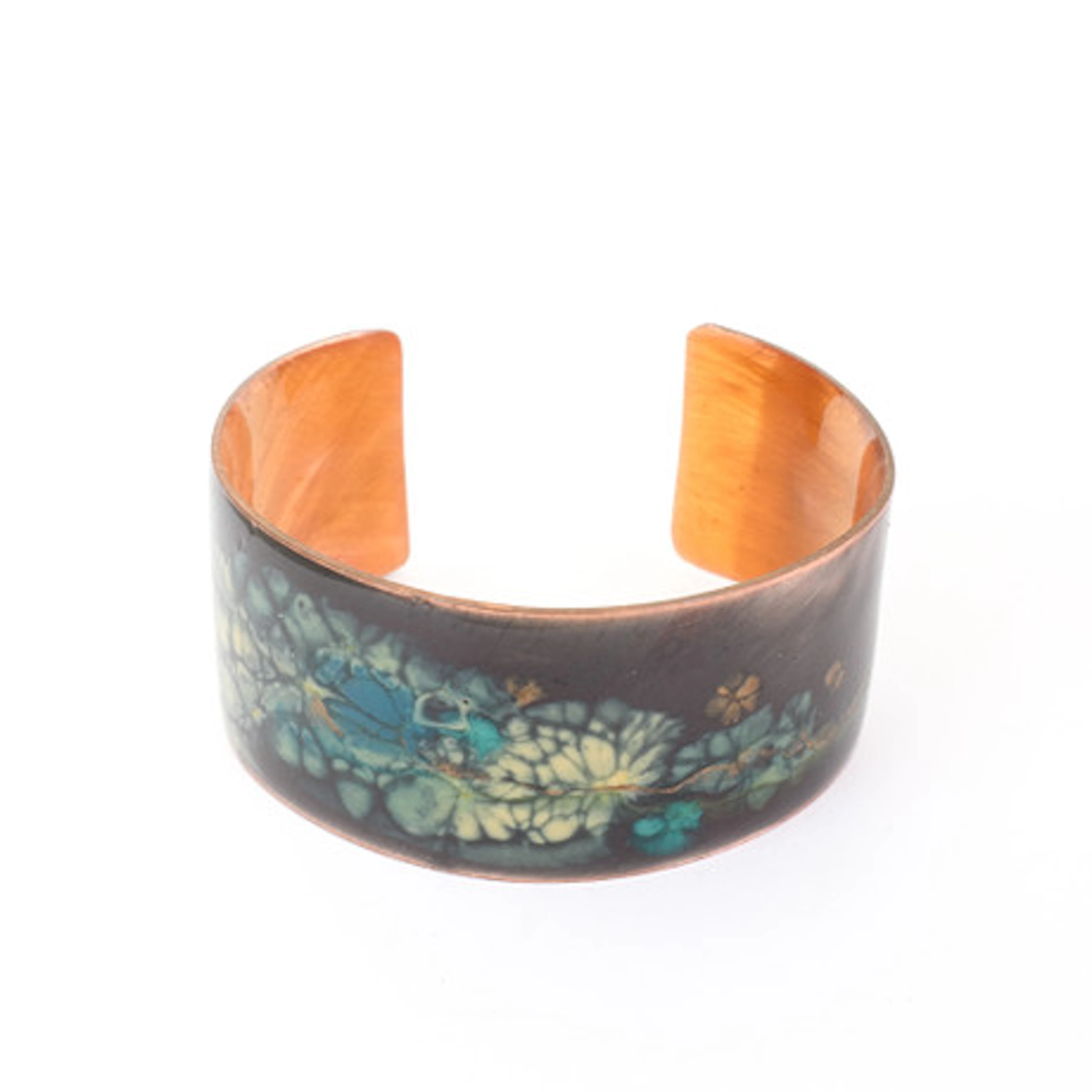ARMBAND, Wallina Sweden, emalj, koppar.