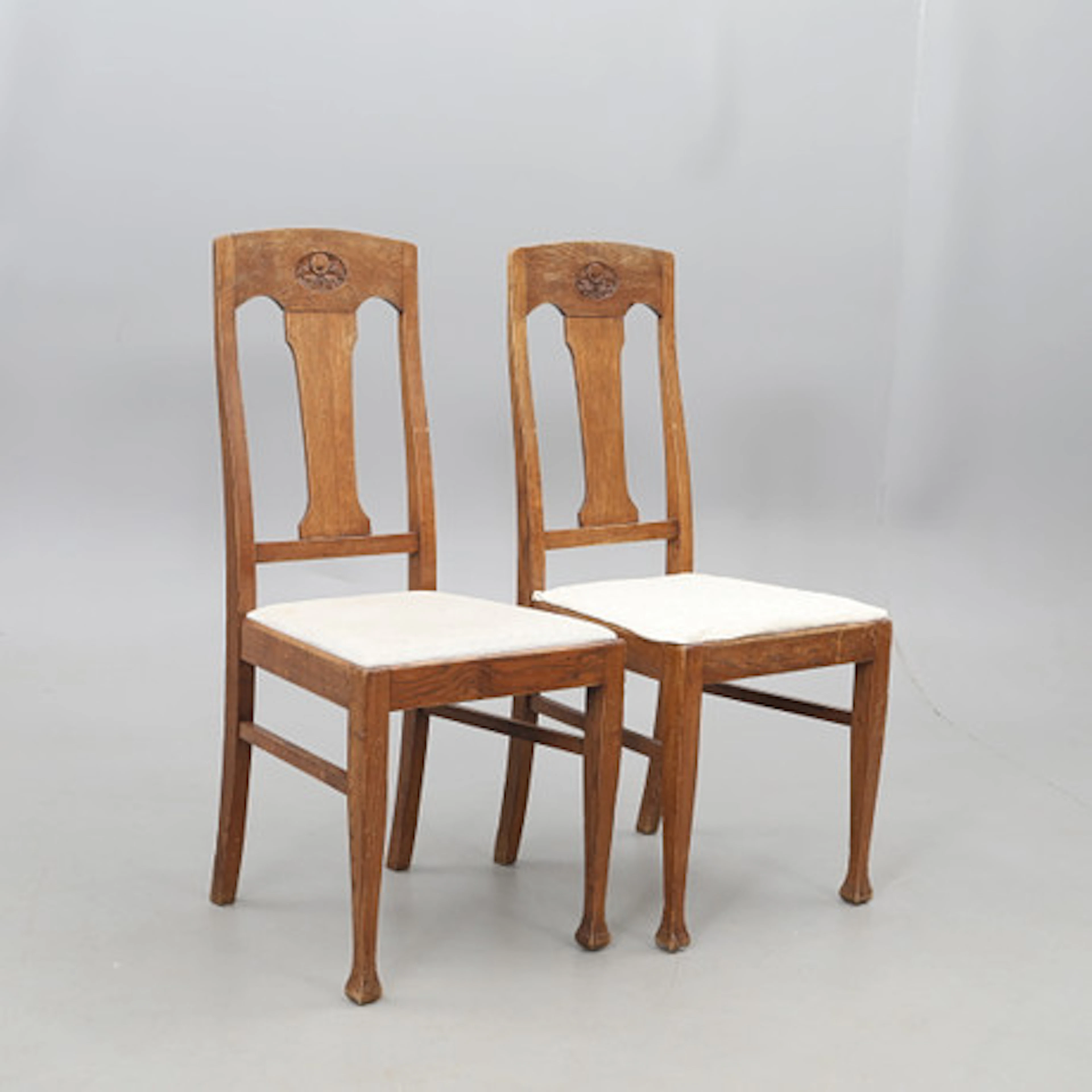 STOLAR ett par " äpplet " Jugendstil.