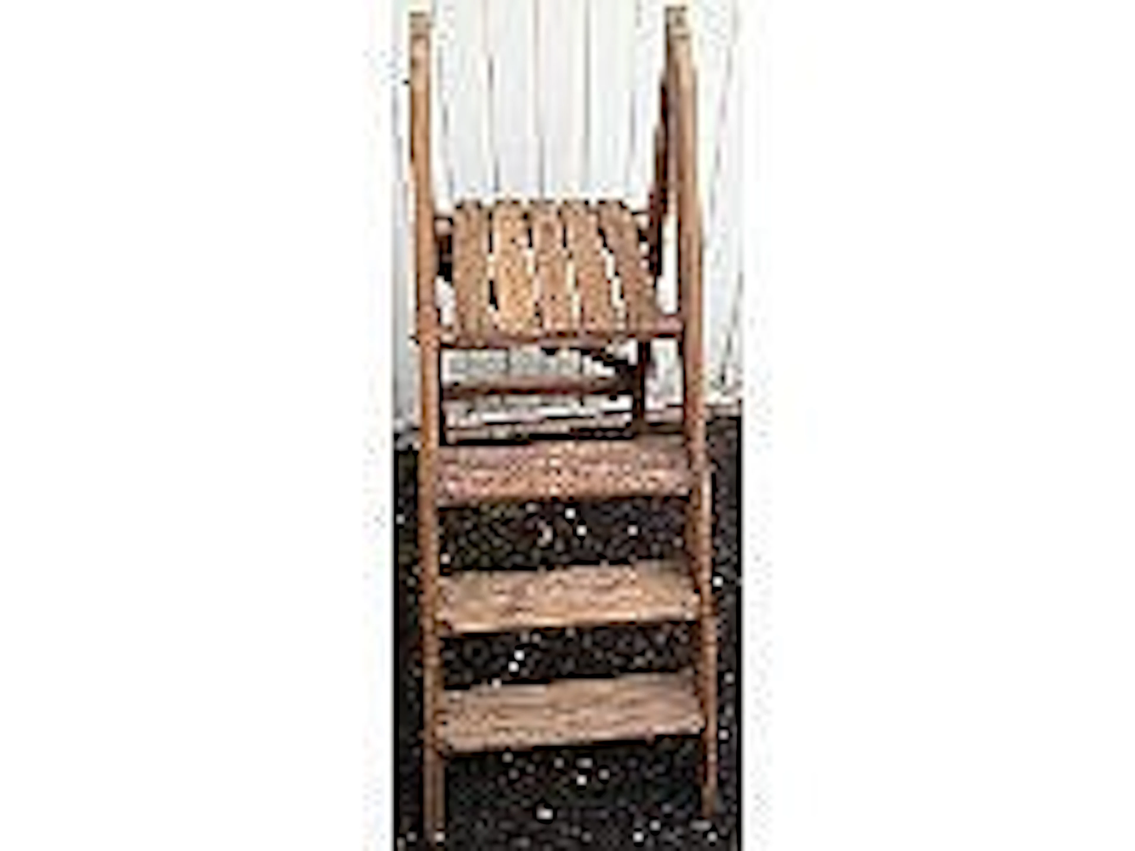 Vintage pine step ladder