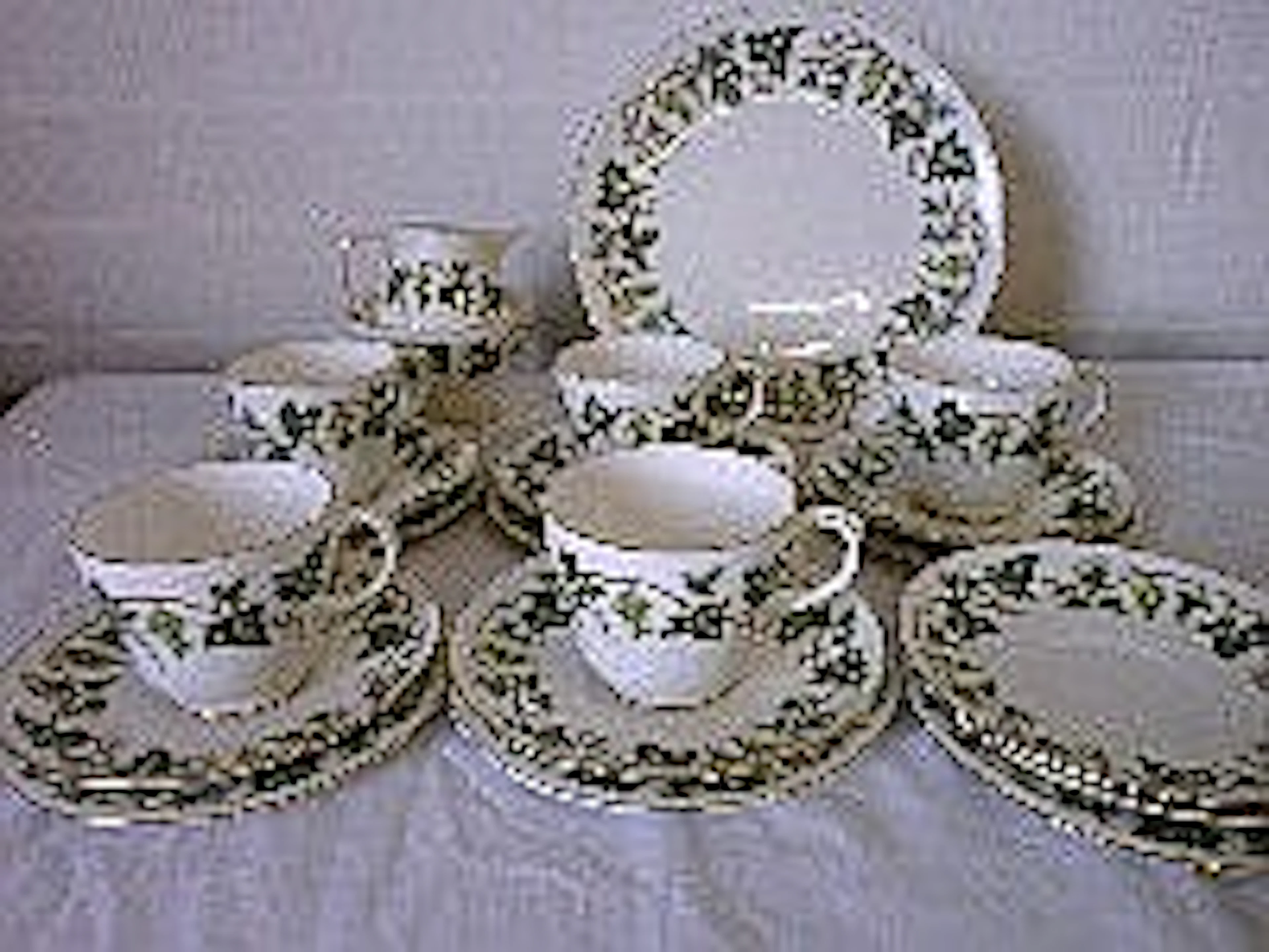 Part Wedgwood tea set