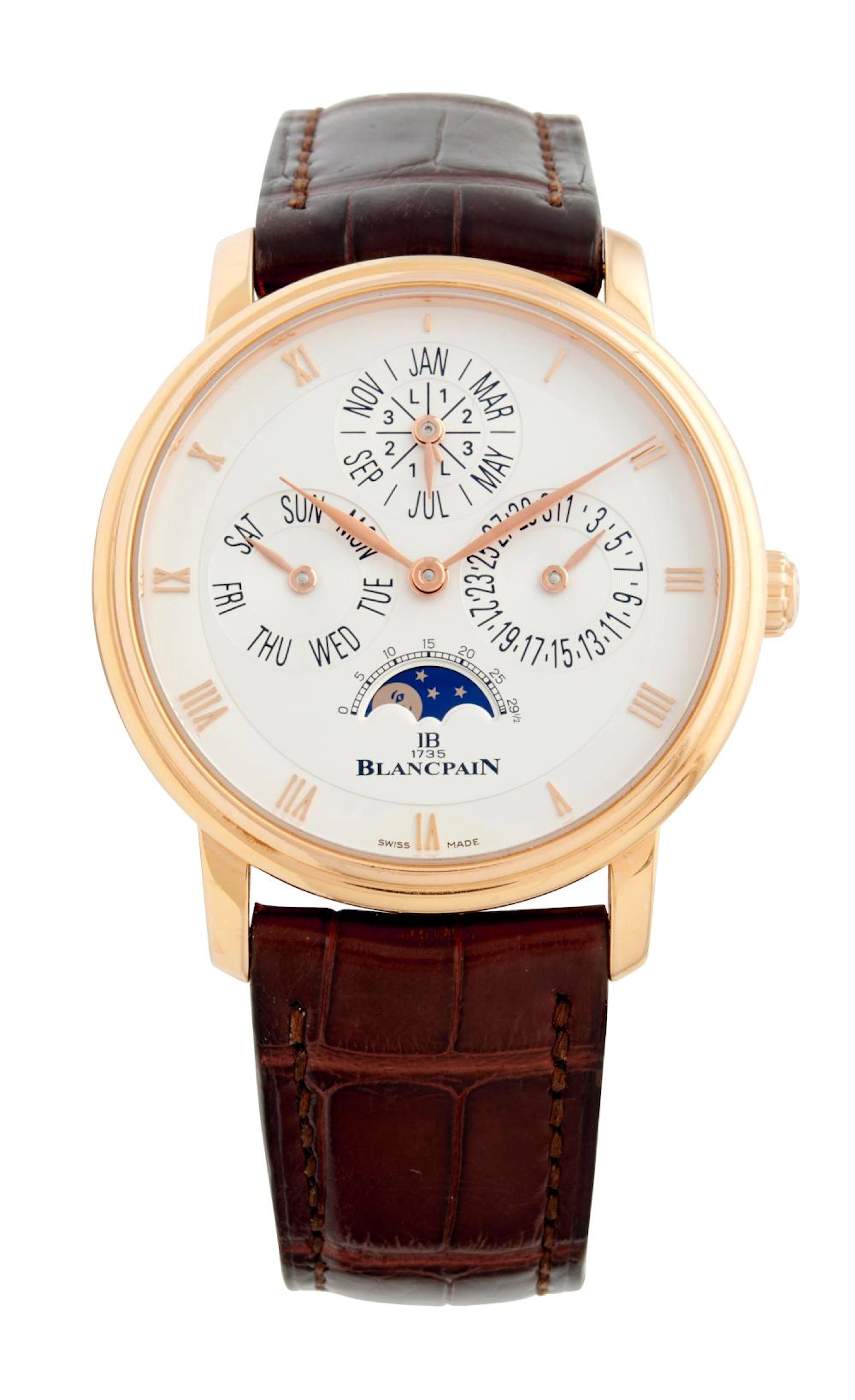 BLANCPAIN VILLERET QUANTIEME PERPETUEL REF 6057-3642-55B...