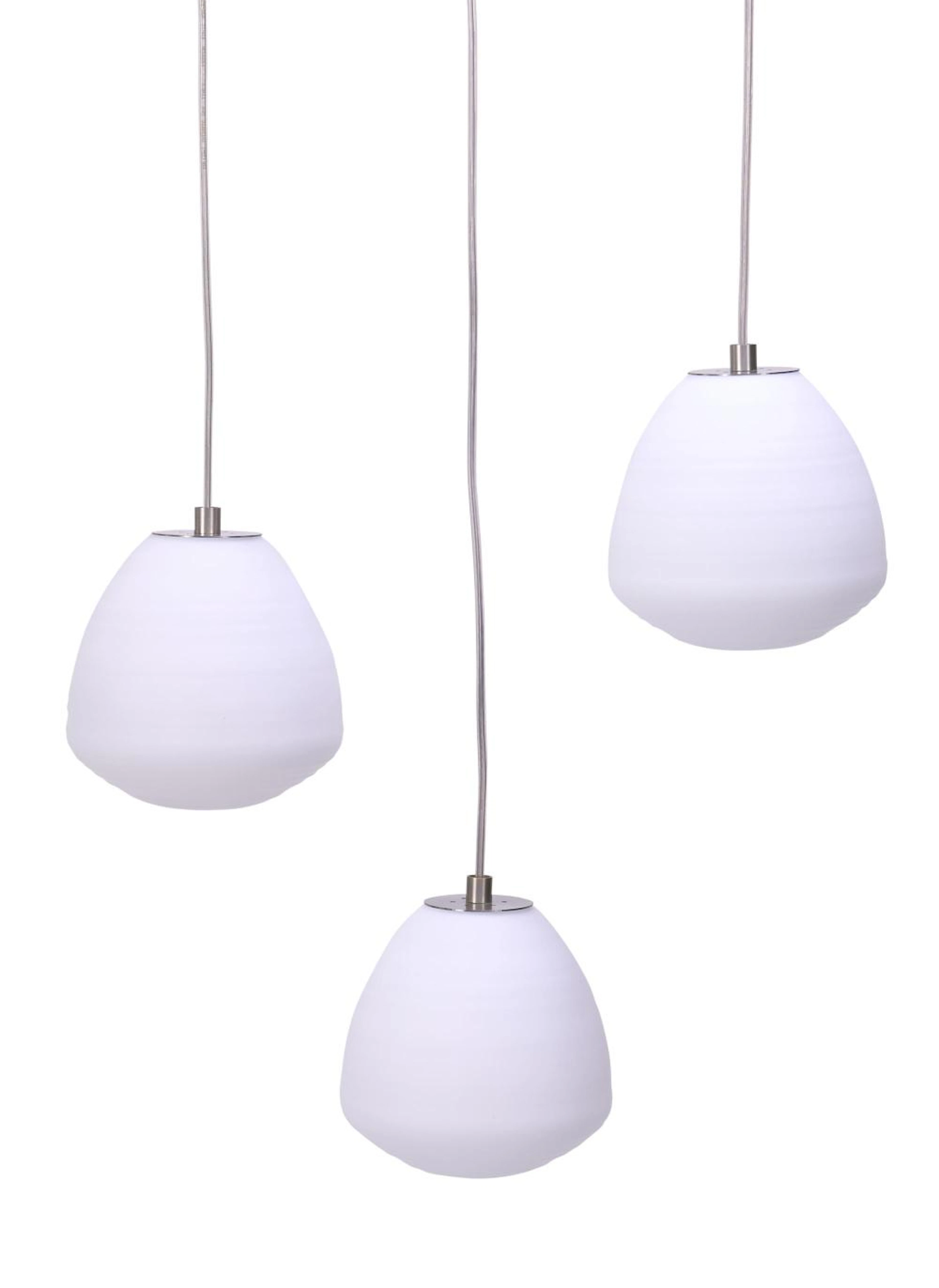 MICHELE DELUCCHI SET OF THREE PERSEO SUSPENSION 15 CEILING LIGHTS FOR ARTEMIDE