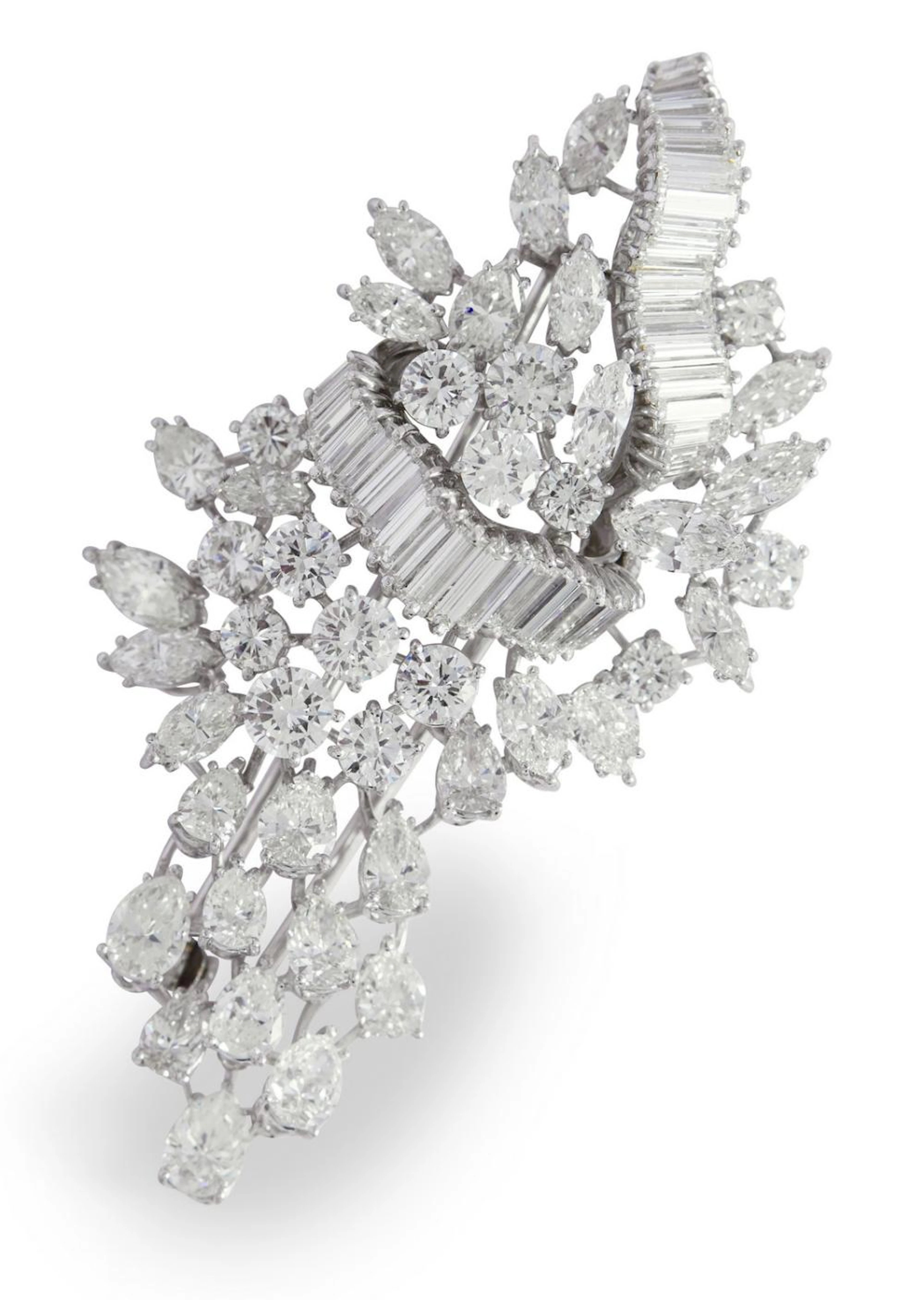 VINTAGE DIAMOND BROOCH