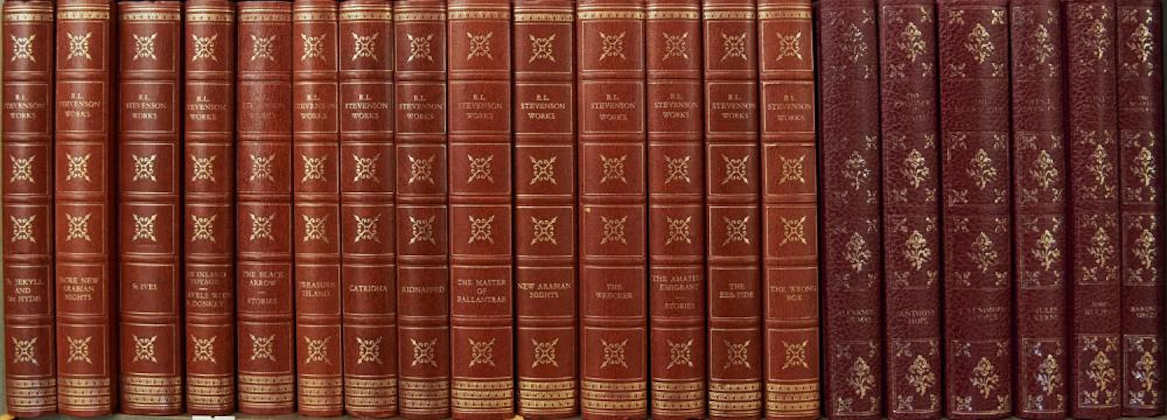 A LIBRARY SET OF THE WORKS OF R.L