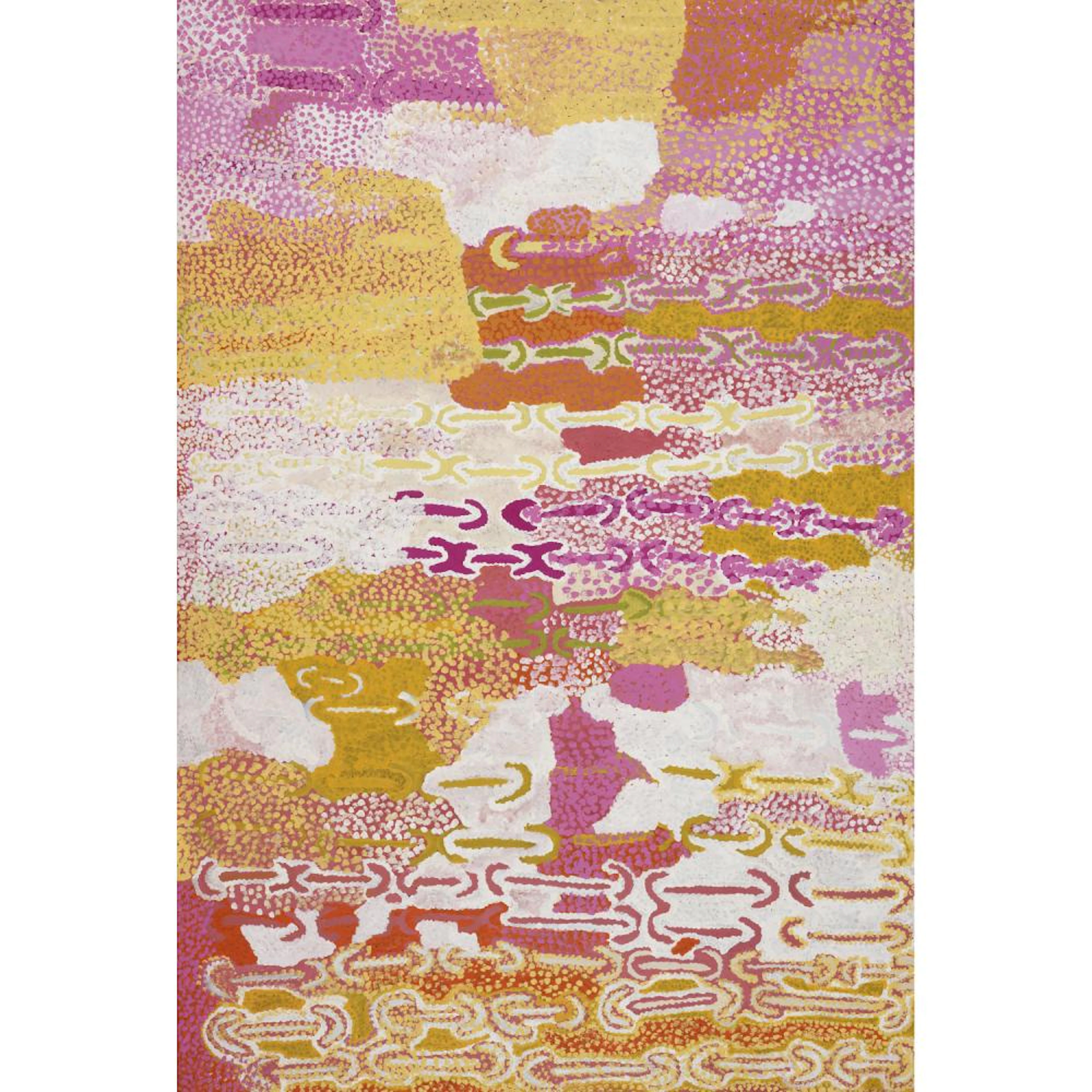 SARAH DANIELS (born c.1933) (Language group: Warlpiri)...
