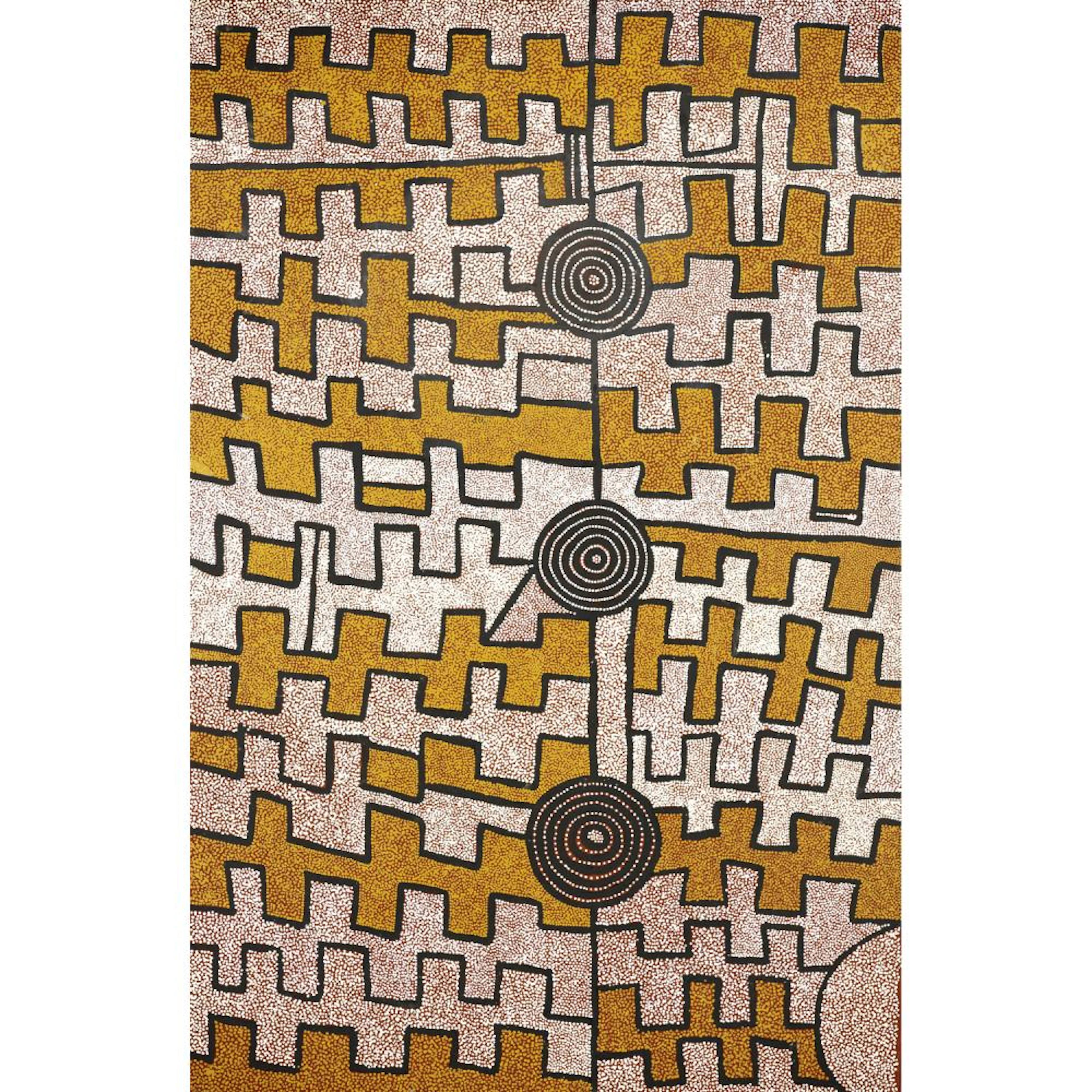 JAMES GIBSON TJAPALTJARRI (born 1980) (Language group...