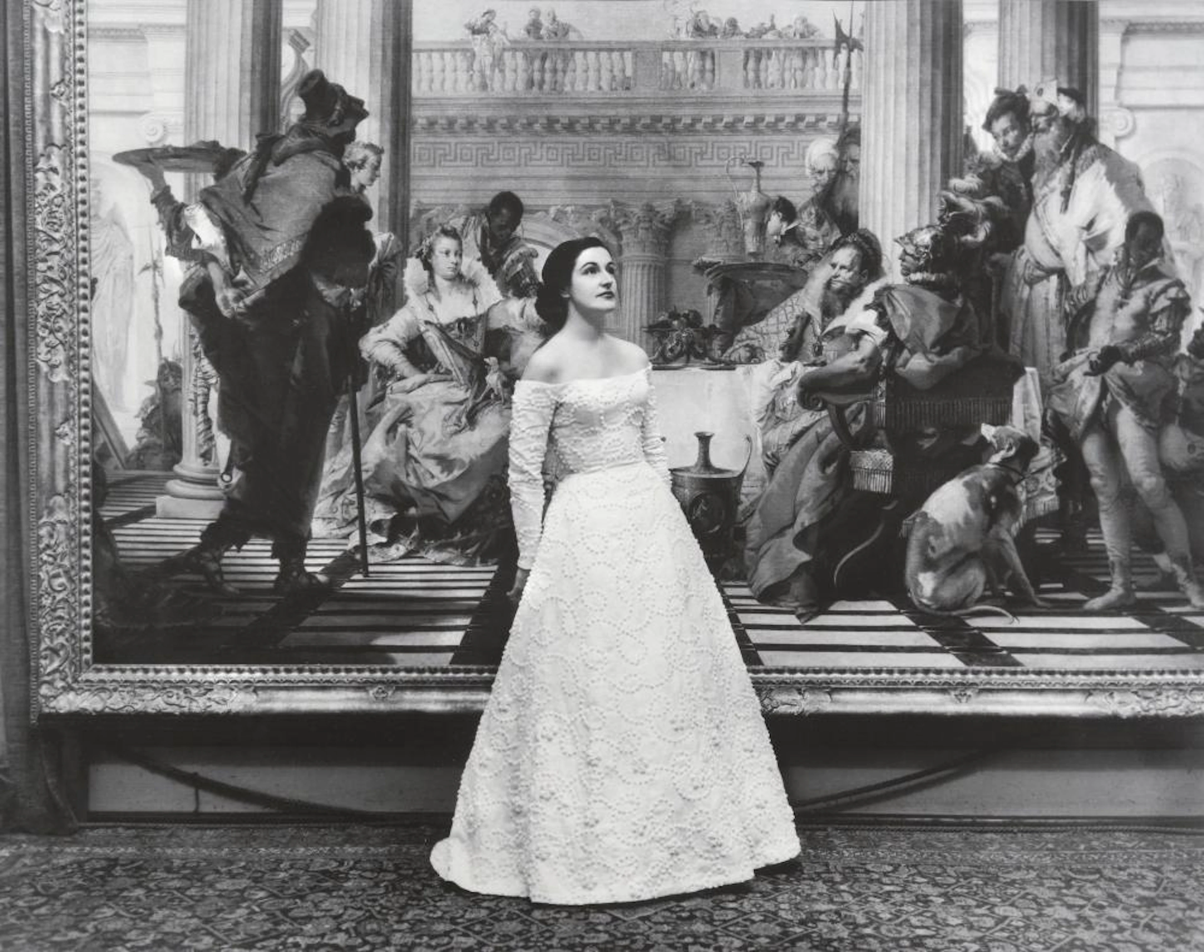 BRUNO BENINI (1925-2001) Catherine Patchel Wearing a...