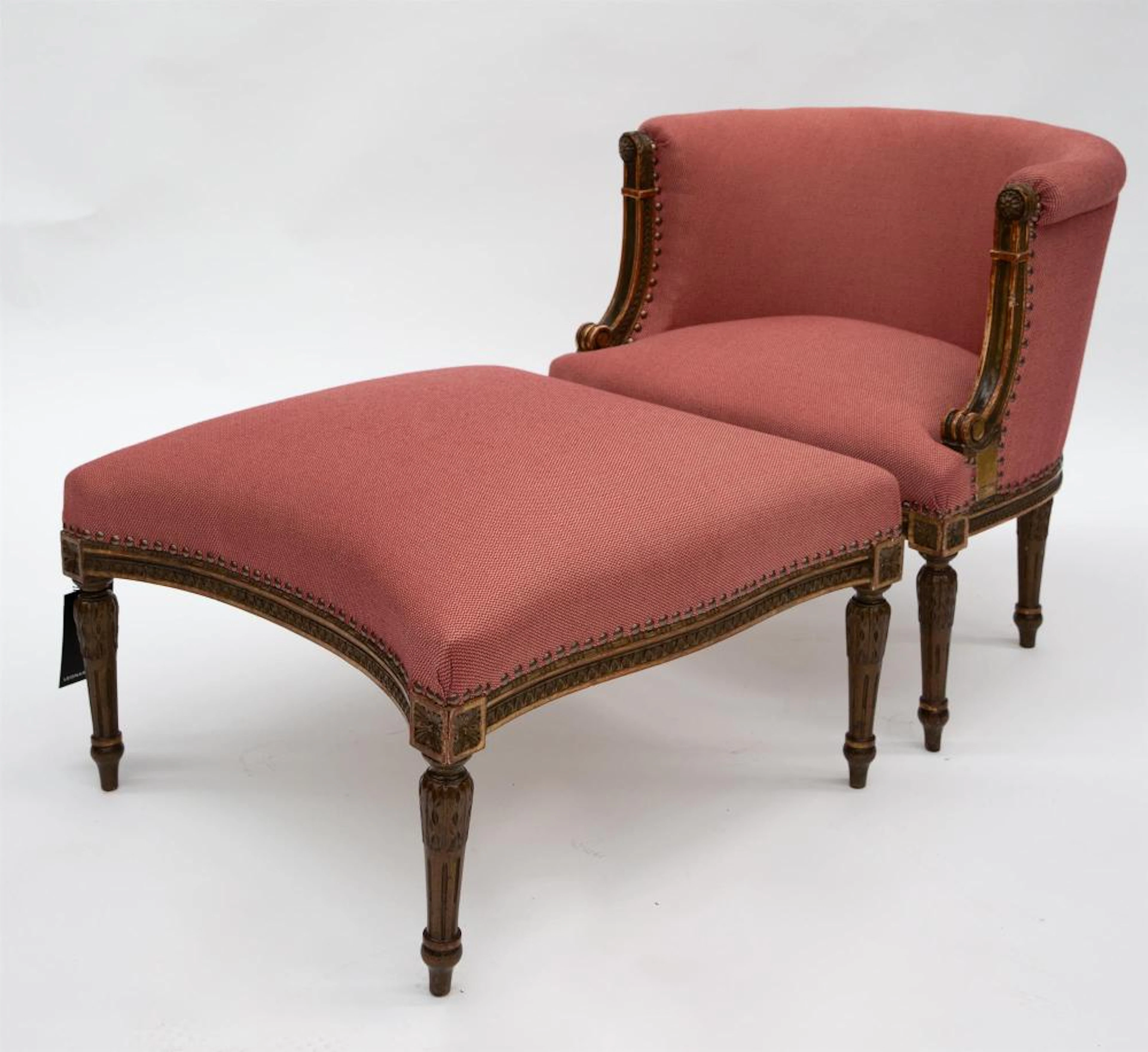 A FRENCH LOUIS XVI STYLE DUCHESSE BRISÉE