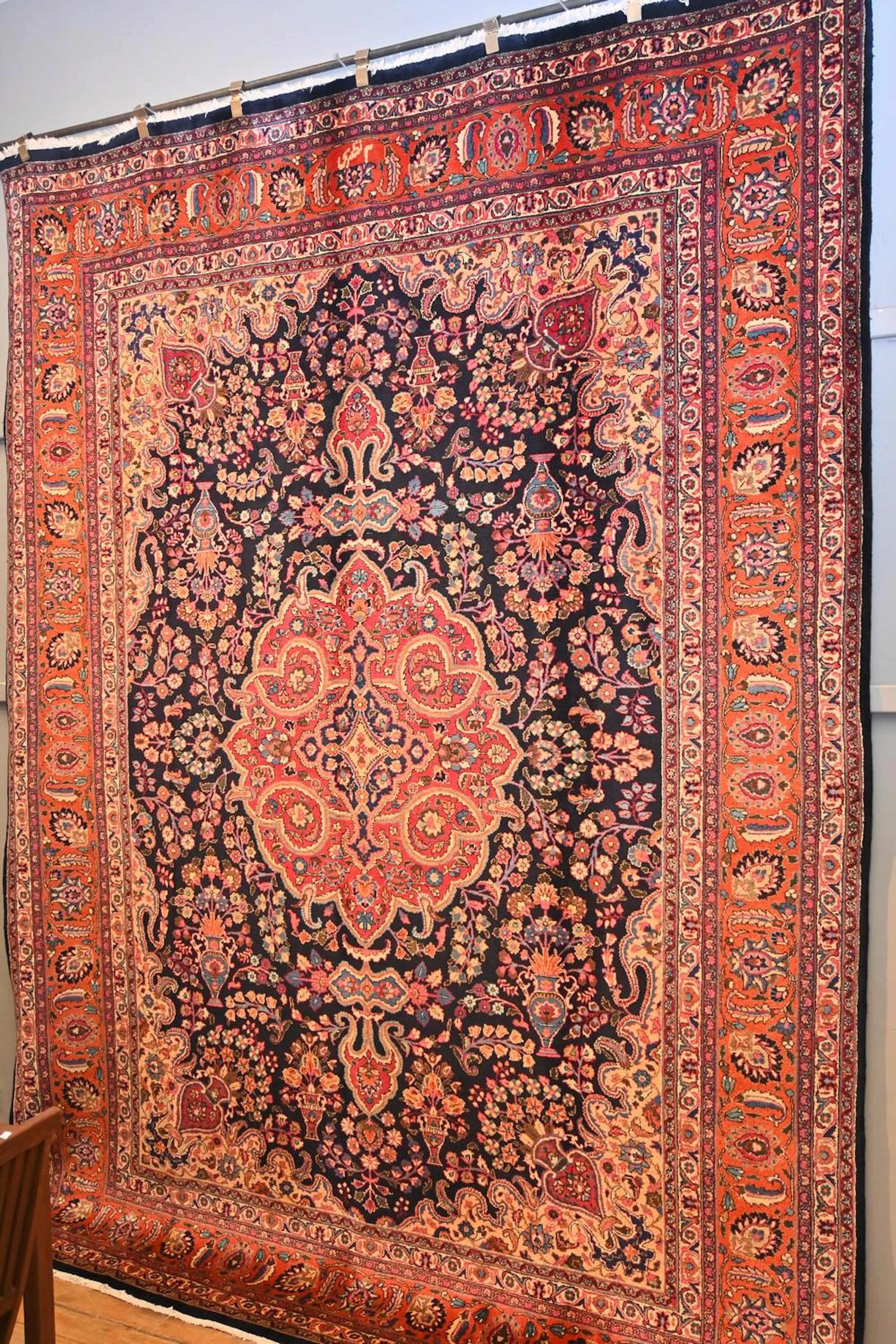A MAGNIFICENT PERSIAN KHORASSAN CARPET