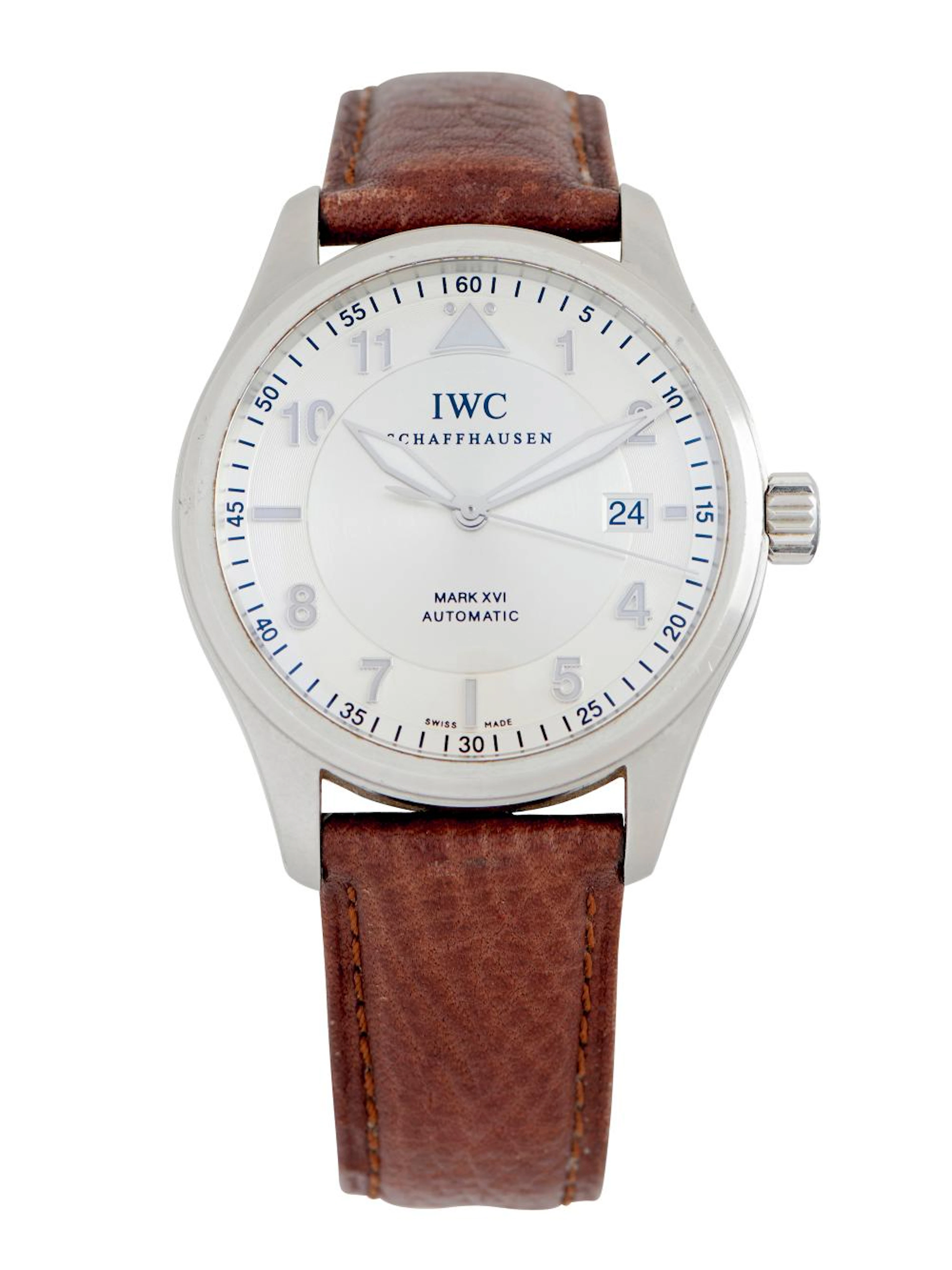 IWC FLIEGERUHR MARK XVI REF 3255 A STAINLESS STEEL...