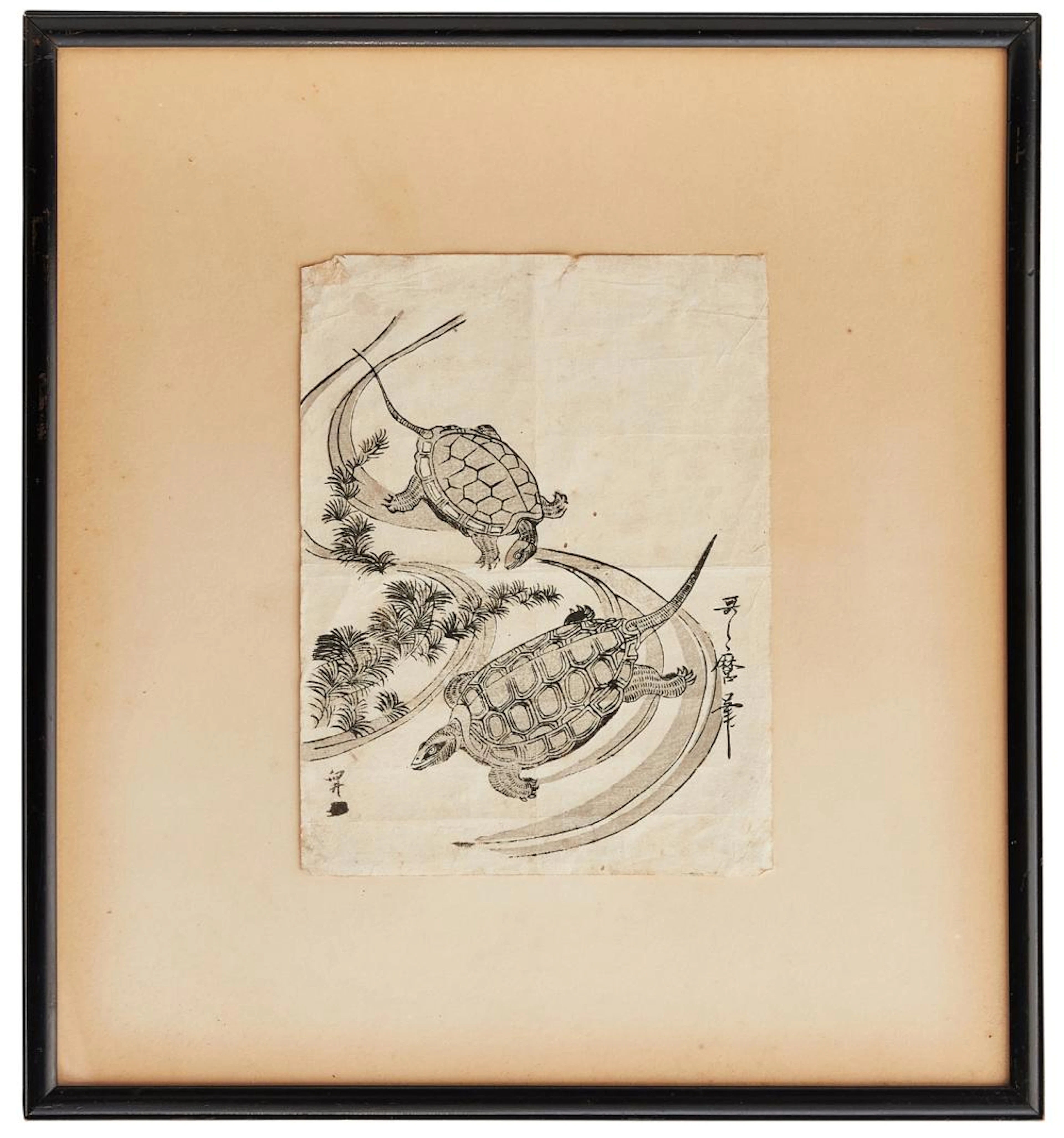 JAPANESE WOODBLOCK PRINT BY UTAMARO (1754-1806), EDO PERIOD