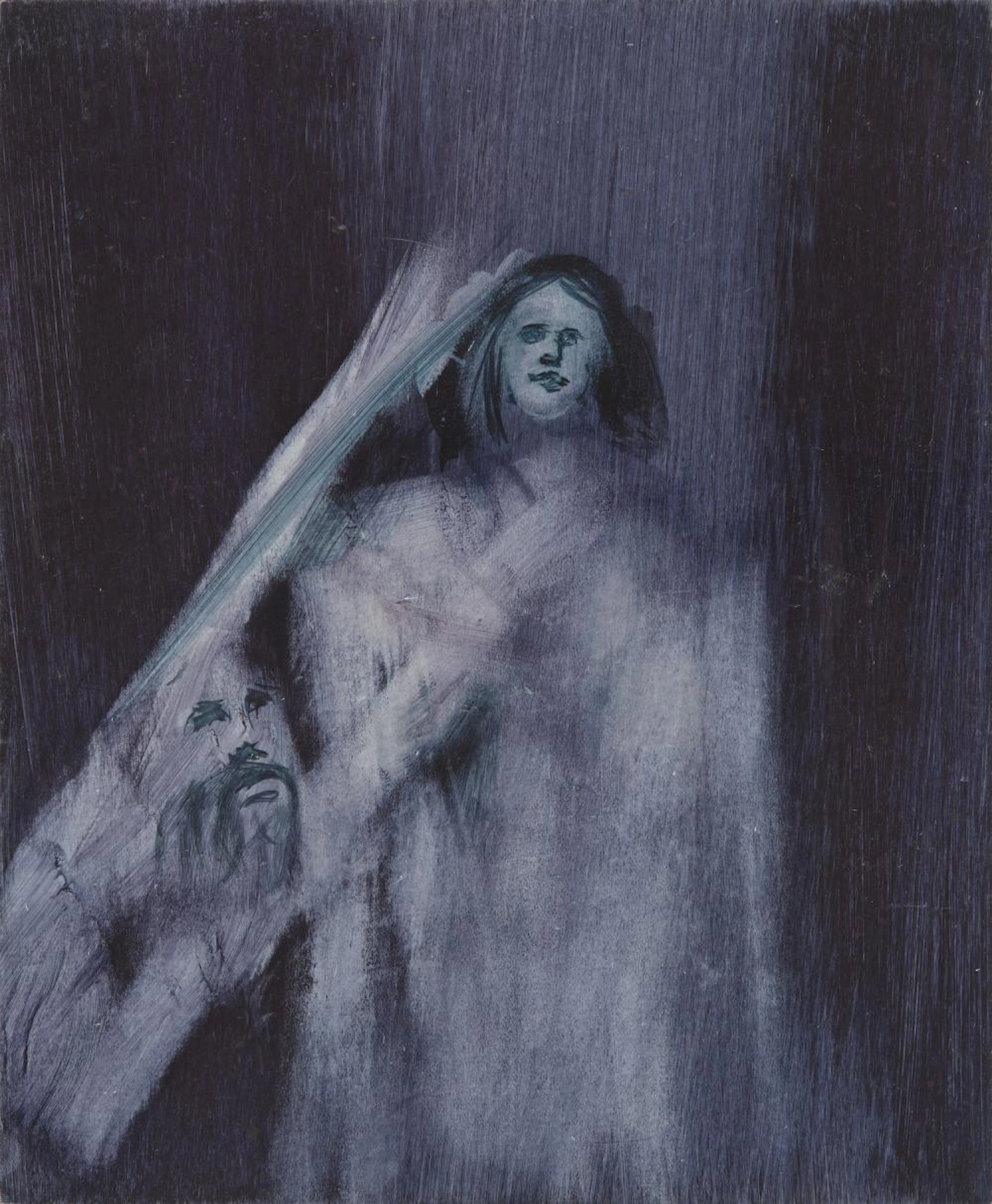 SIDNEY NOLAN (1917-1992) Two Figures (Robert Lowell) 1965...