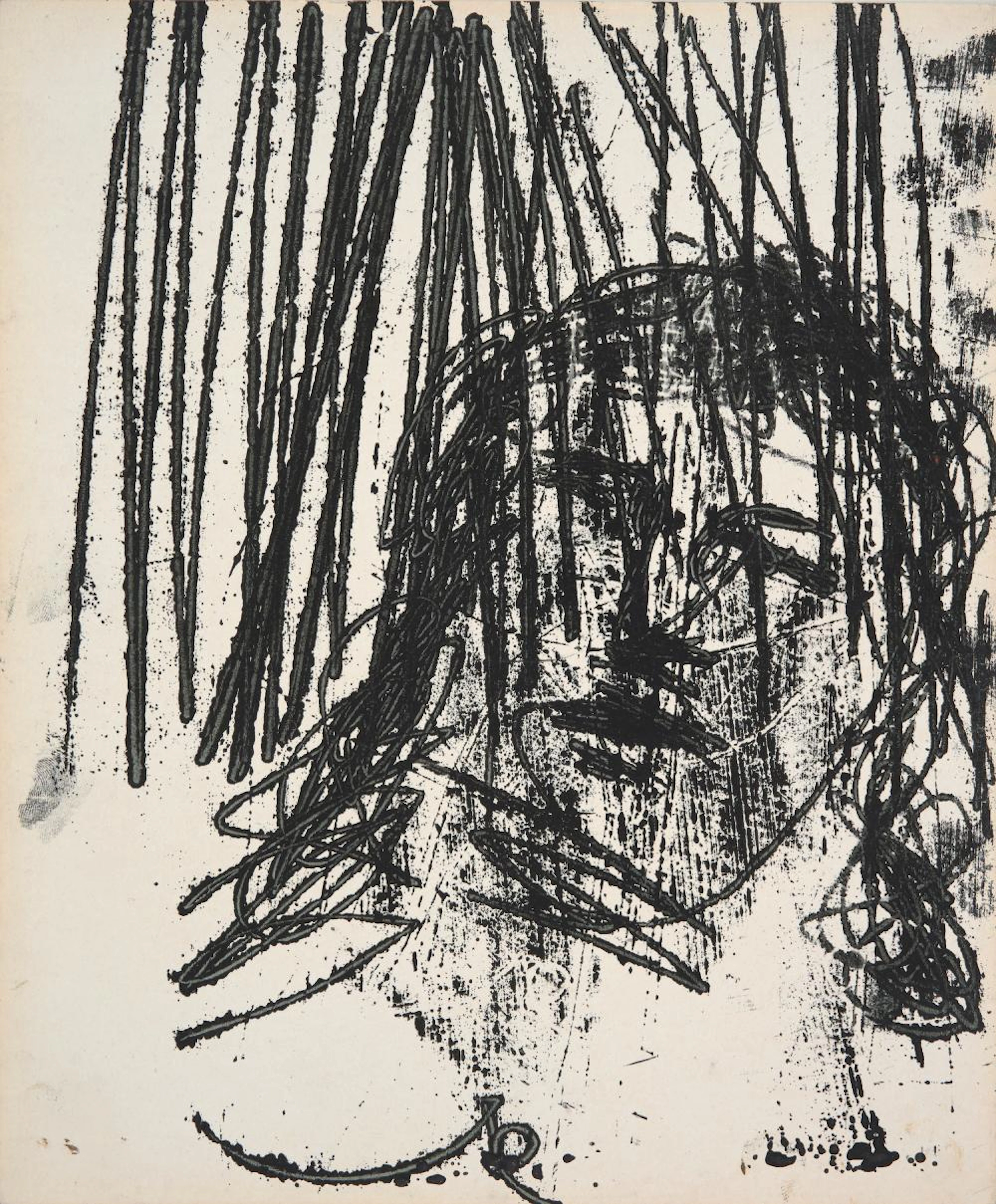 SIDNEY NOLAN (1917-1992) Woman (Robert Lowell) c.1965...