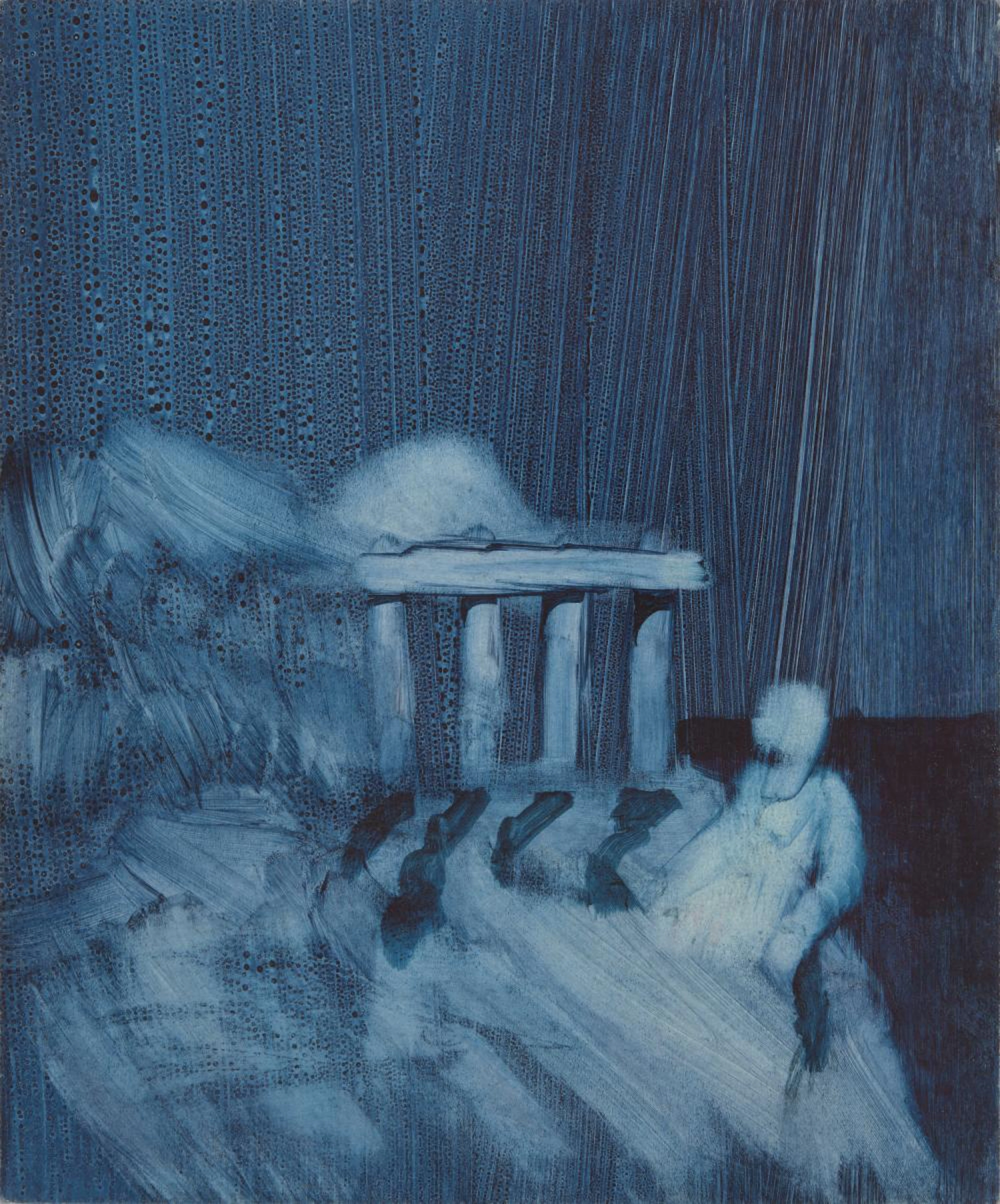 SIDNEY NOLAN (1917-1992) Figure and Temple (Robert...