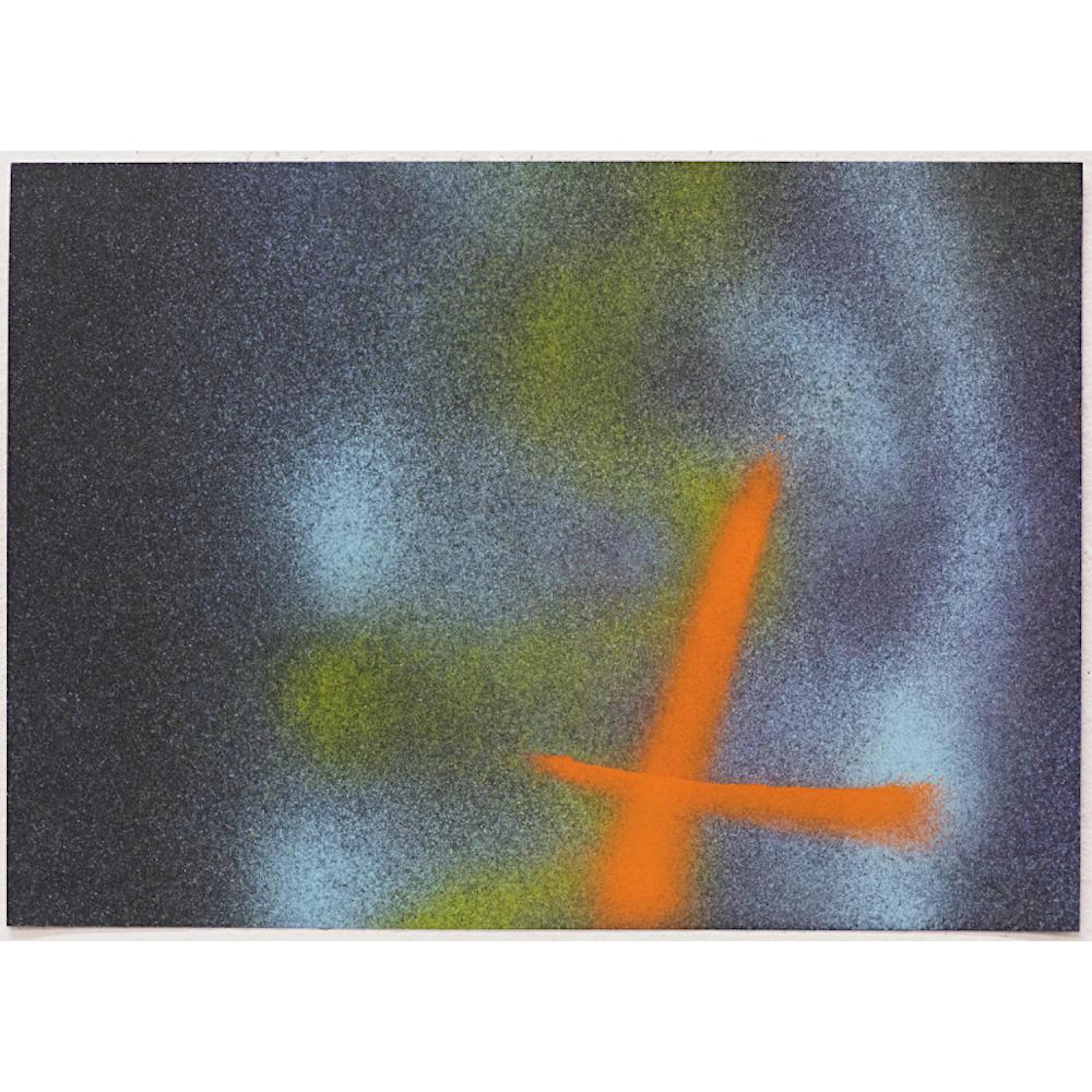 JAMES MACSPORRAN (born 1970) Not titled 2020 spraypaint on paper