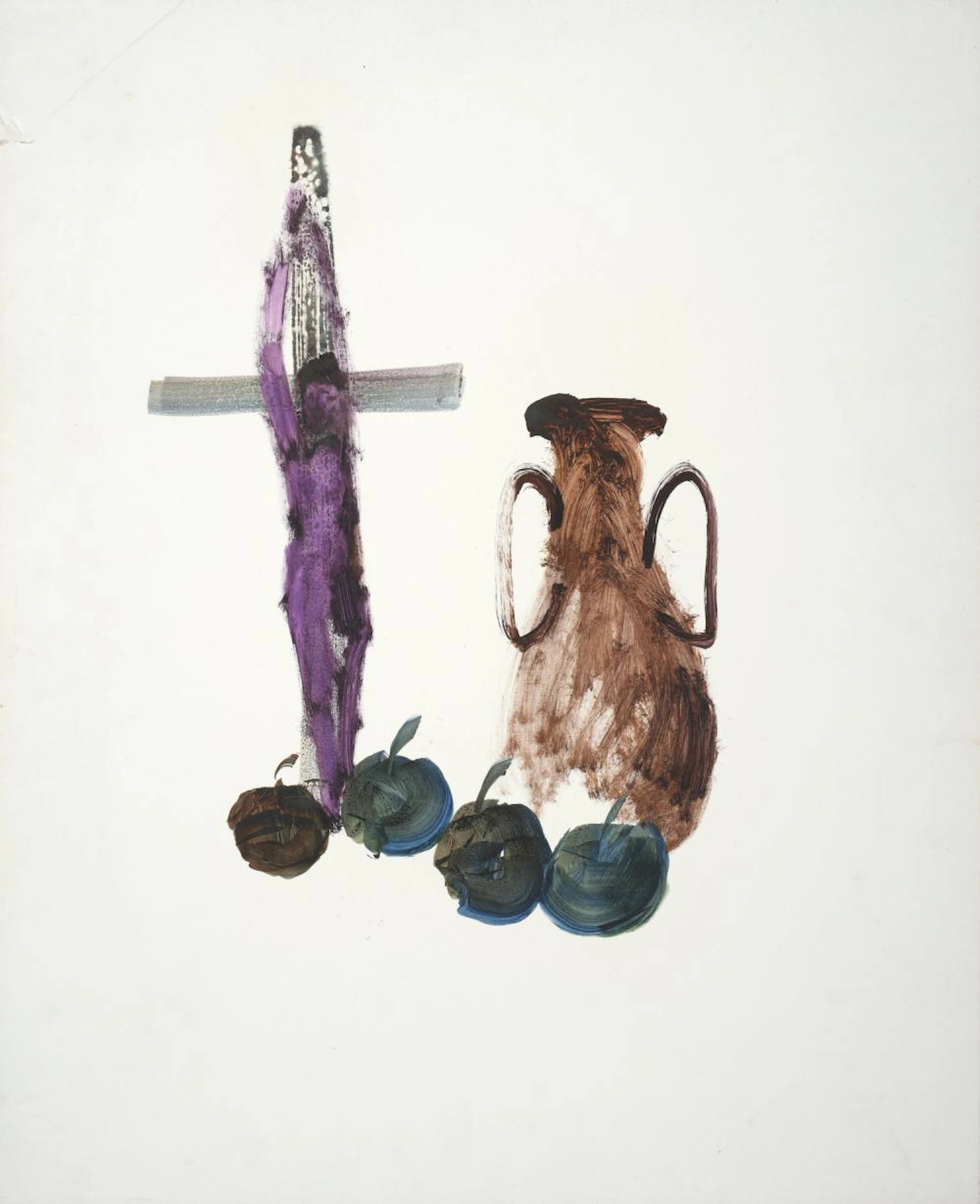 SIDNEY NOLAN (1917-1992) Still Life with Crucifix 1961...