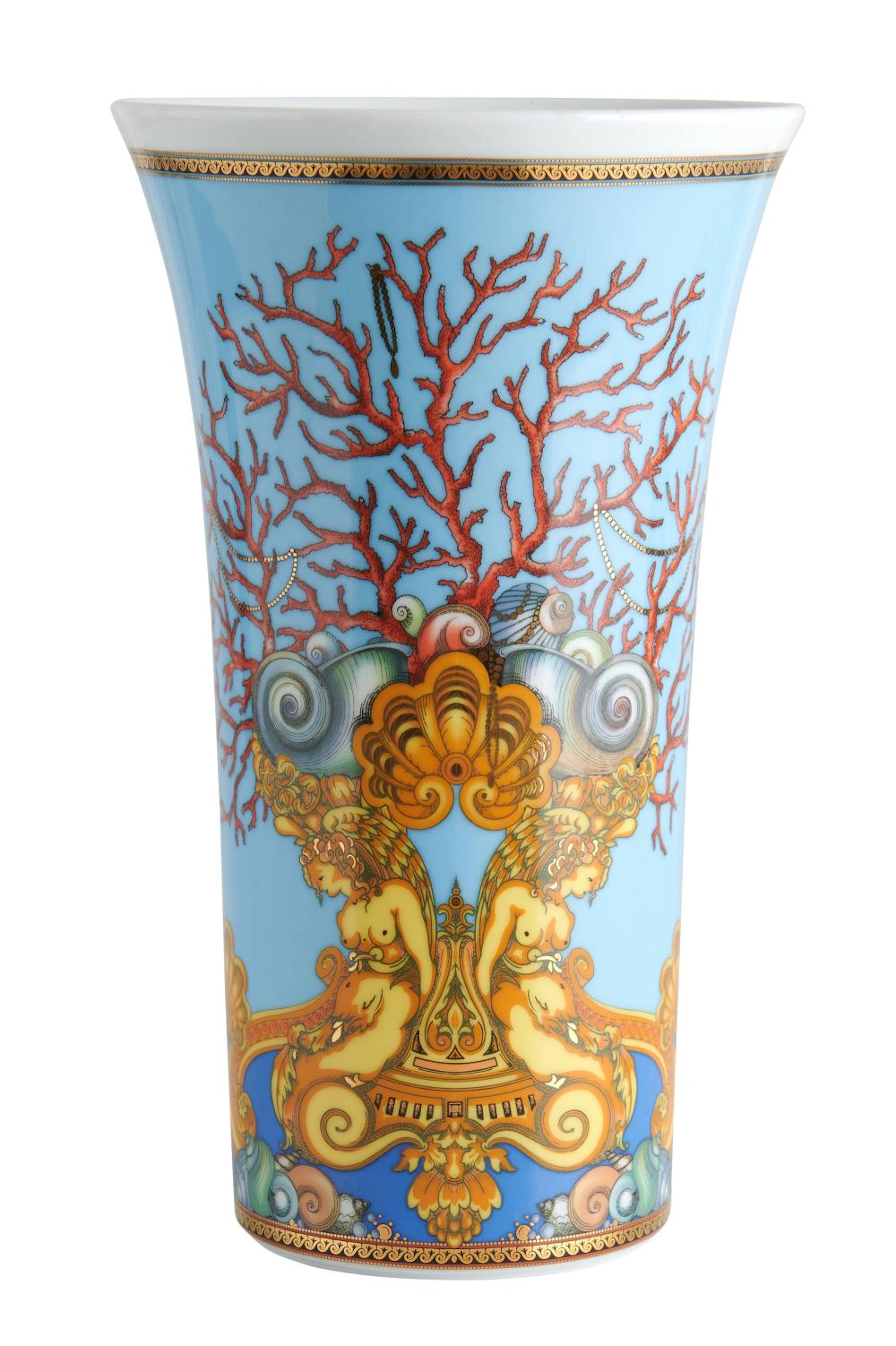 ROSENTHAL FOR VERSACE, LES TRESORS DE LA MER VASE